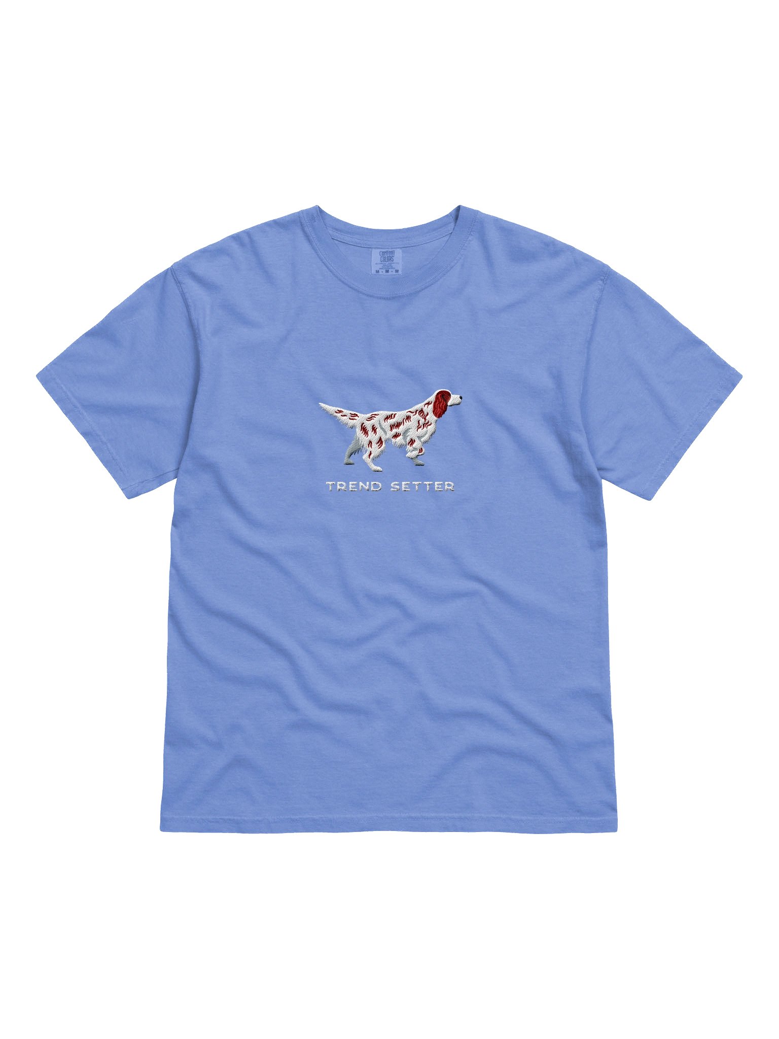 Trend Setter T-Shirt(Embroidered) of an English Setter(Liver Belton) product image (4)