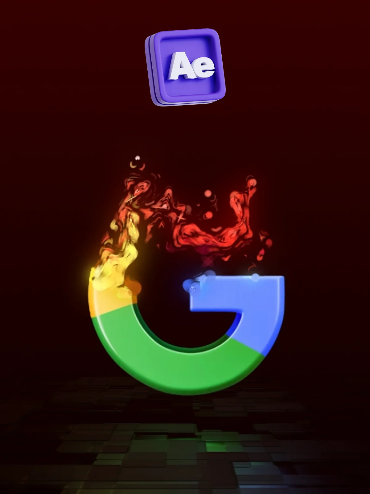 Particle Logo Reveal – After Effects Template + Green Screen product image (1)