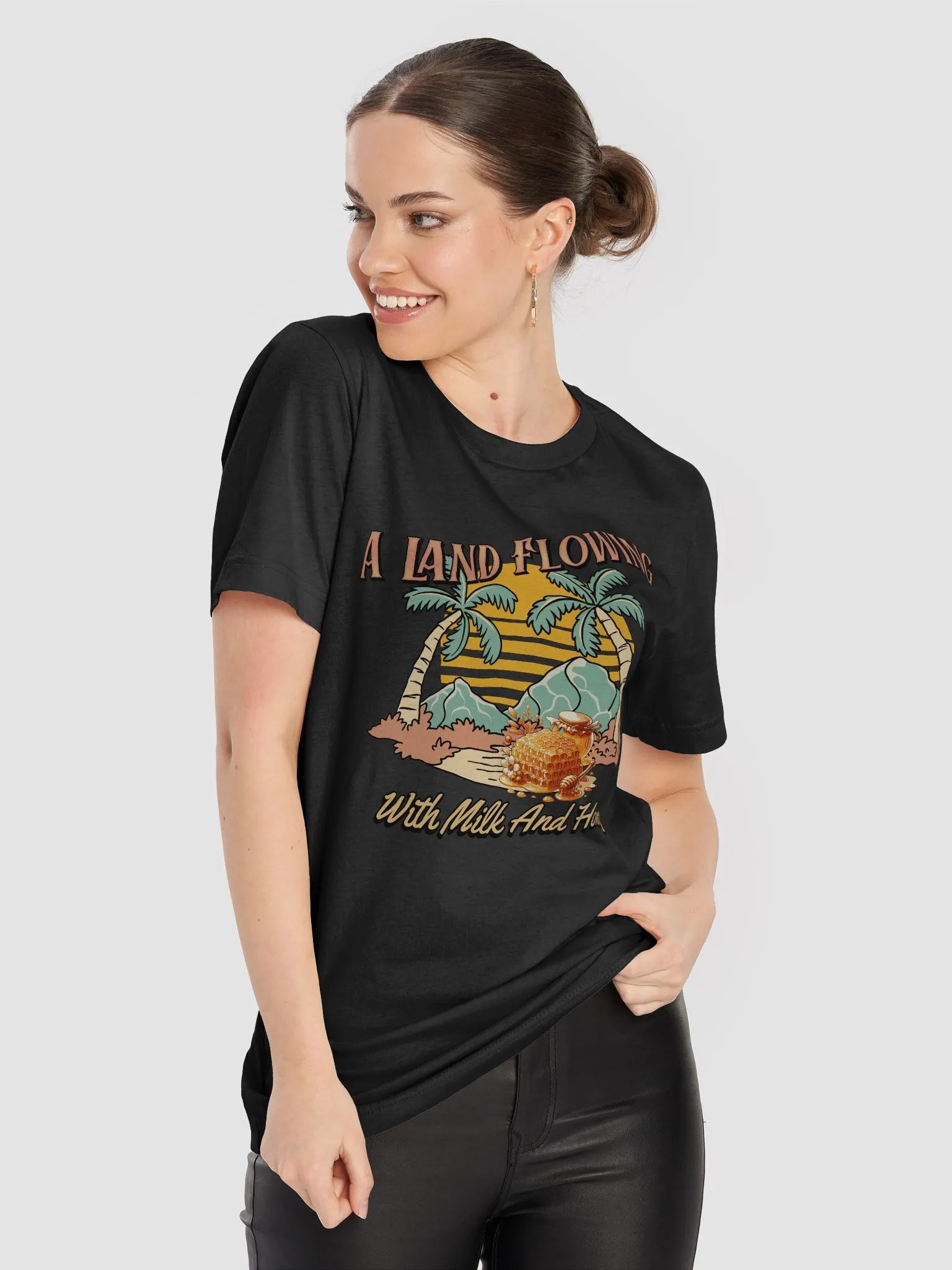 A Land Flowing With Milk And Honey T-Shirt product image (8)