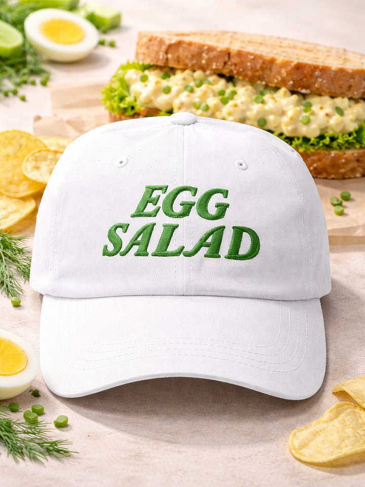Masters 2026 Egg Salad Sandwich Golf Hat - Augusta National Inspired Dad Cap product image (1)