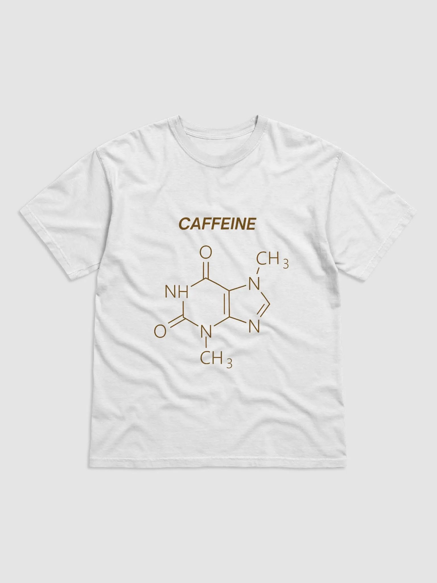 CAFFEINE T-SHIRT (BROWN) product image (82)