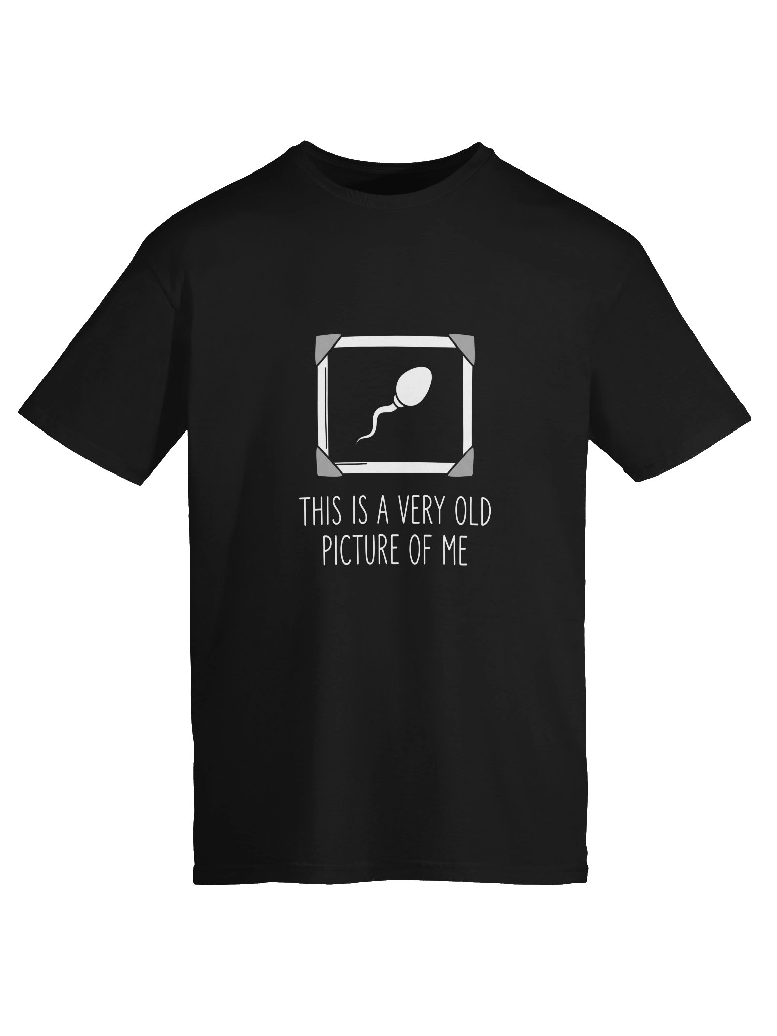 Funny "Very Old Picture of Me" Meme Sarcastic Unisex T-Shirt – Novelty Gag Tee product image (4)