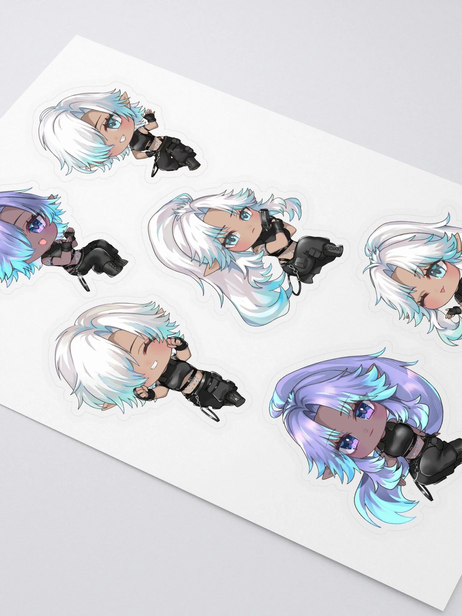 Chibi Aaiza Sticker Sheet - Variety Pack product image (2)