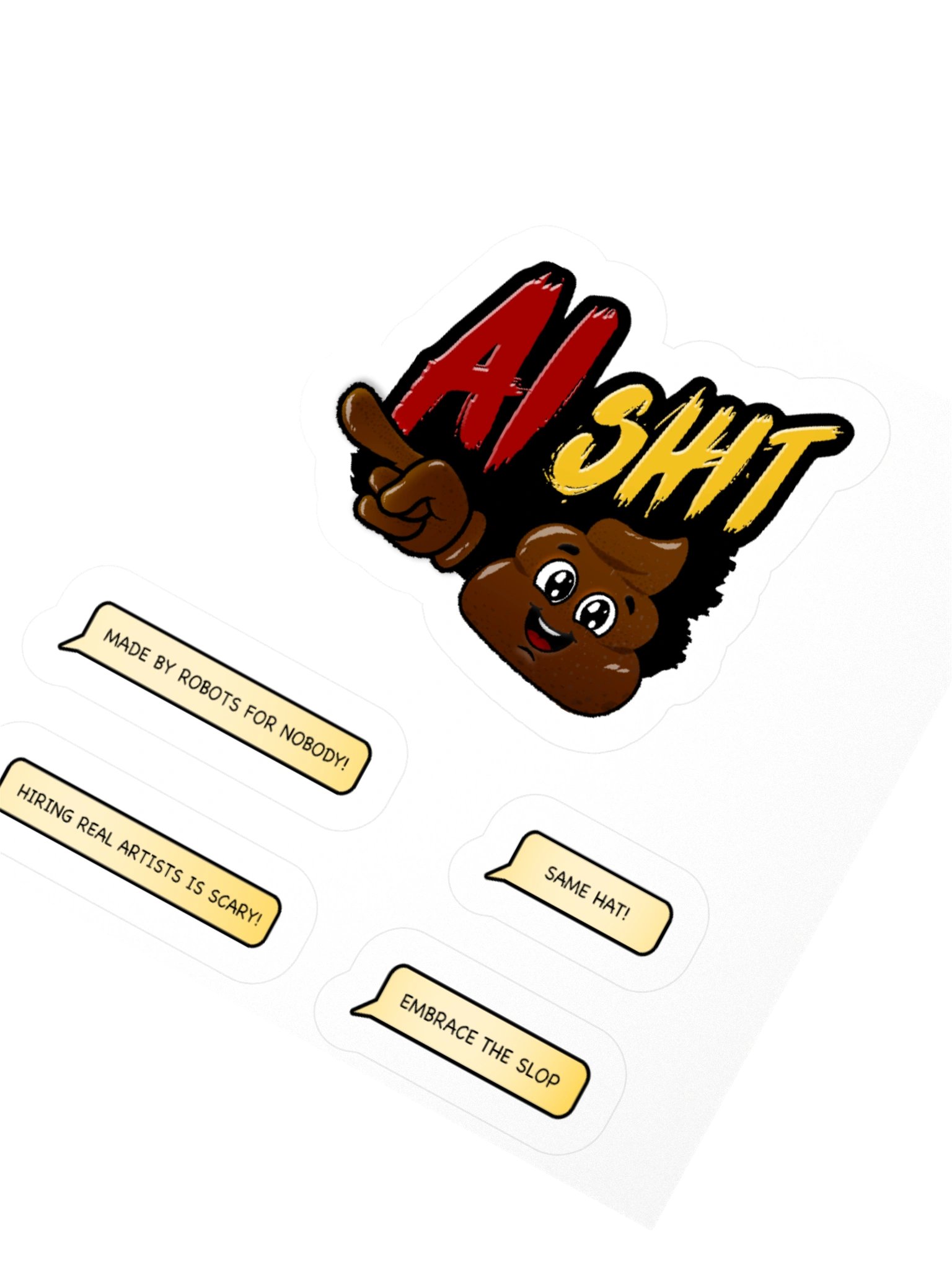 Fed Up sticker - Word Bubble variant product image (2)
