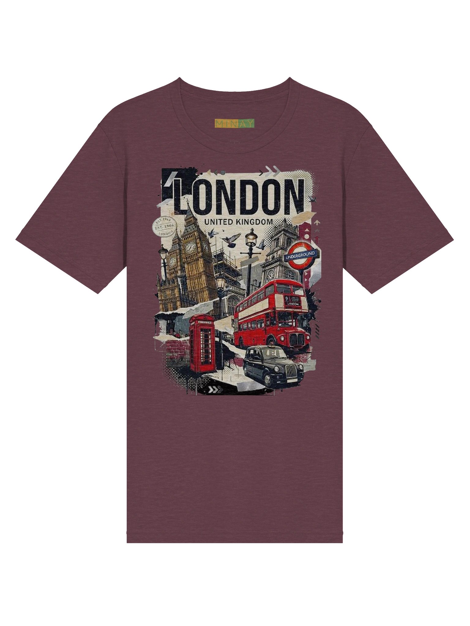 London United Kingdom Streetwear Tee | Vintage Heritage Graphic Tee product image (3)