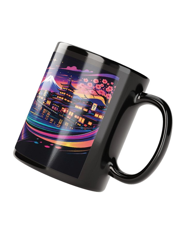 Japanese City Pop Sunset Mug product image (3)