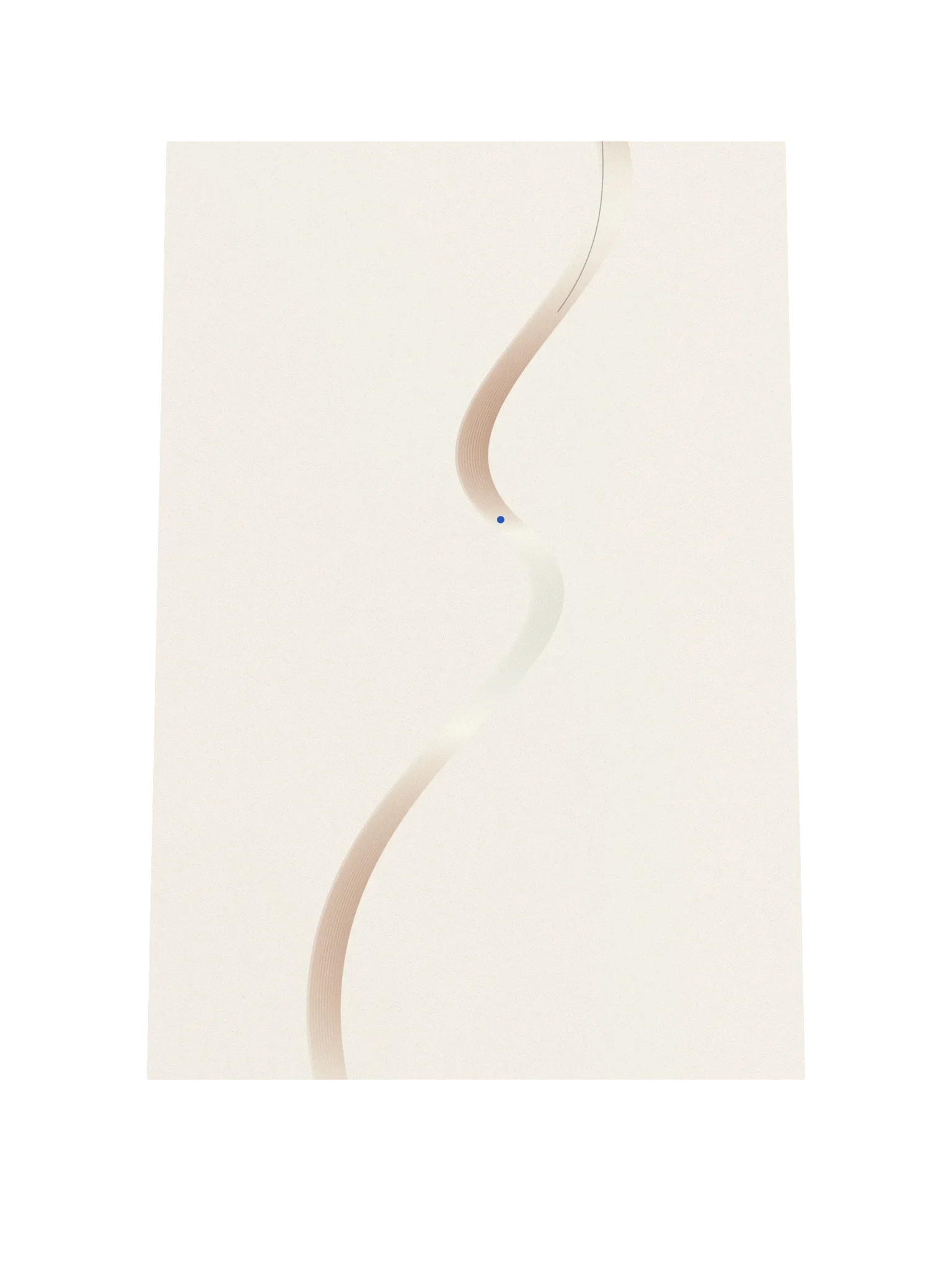 Contour Pressure — Matte Art Print