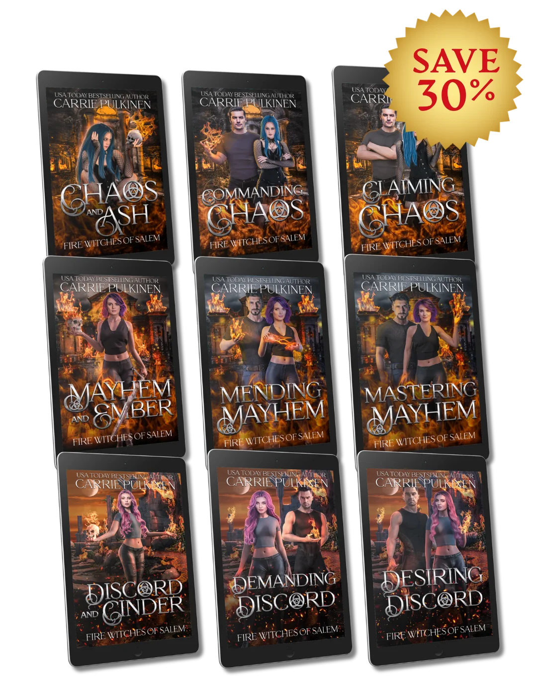 Fire Witches of Salem Complete Series Ebook Bundle product image (1)