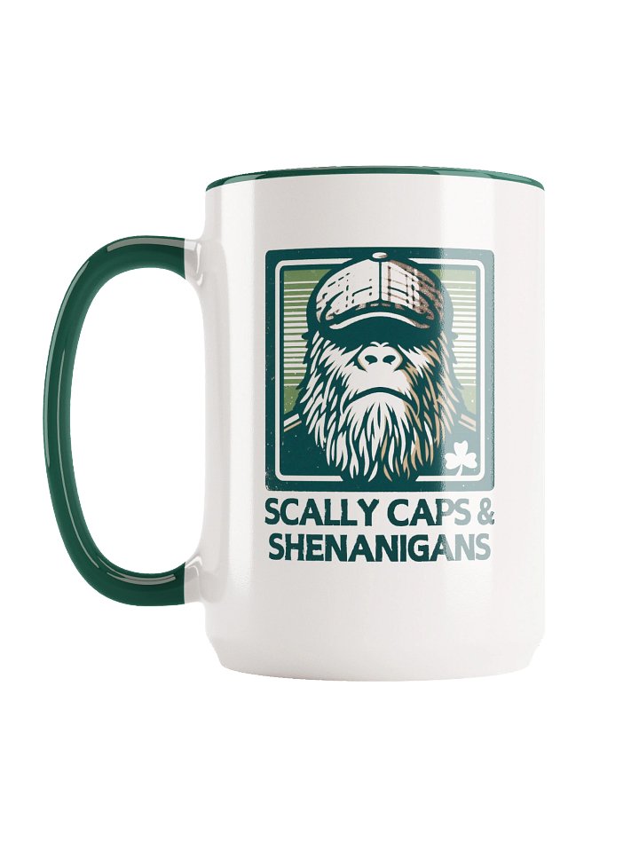 Scally Caps & Shenanigans Mug – Luck of the Sasquatch Remix product image (2)