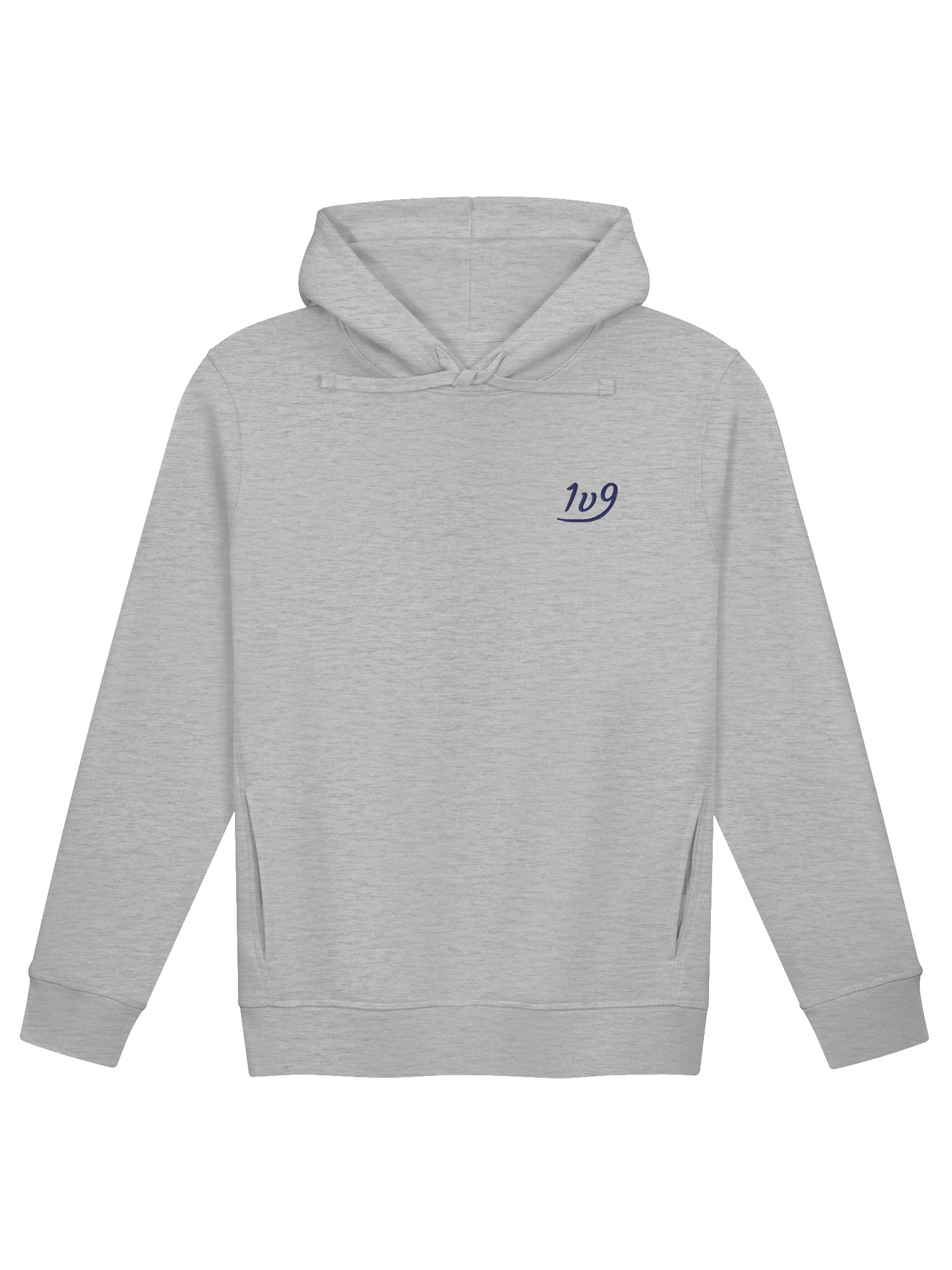 1v9 Embroidered Hoodie – Navy Stitch product image (1)
