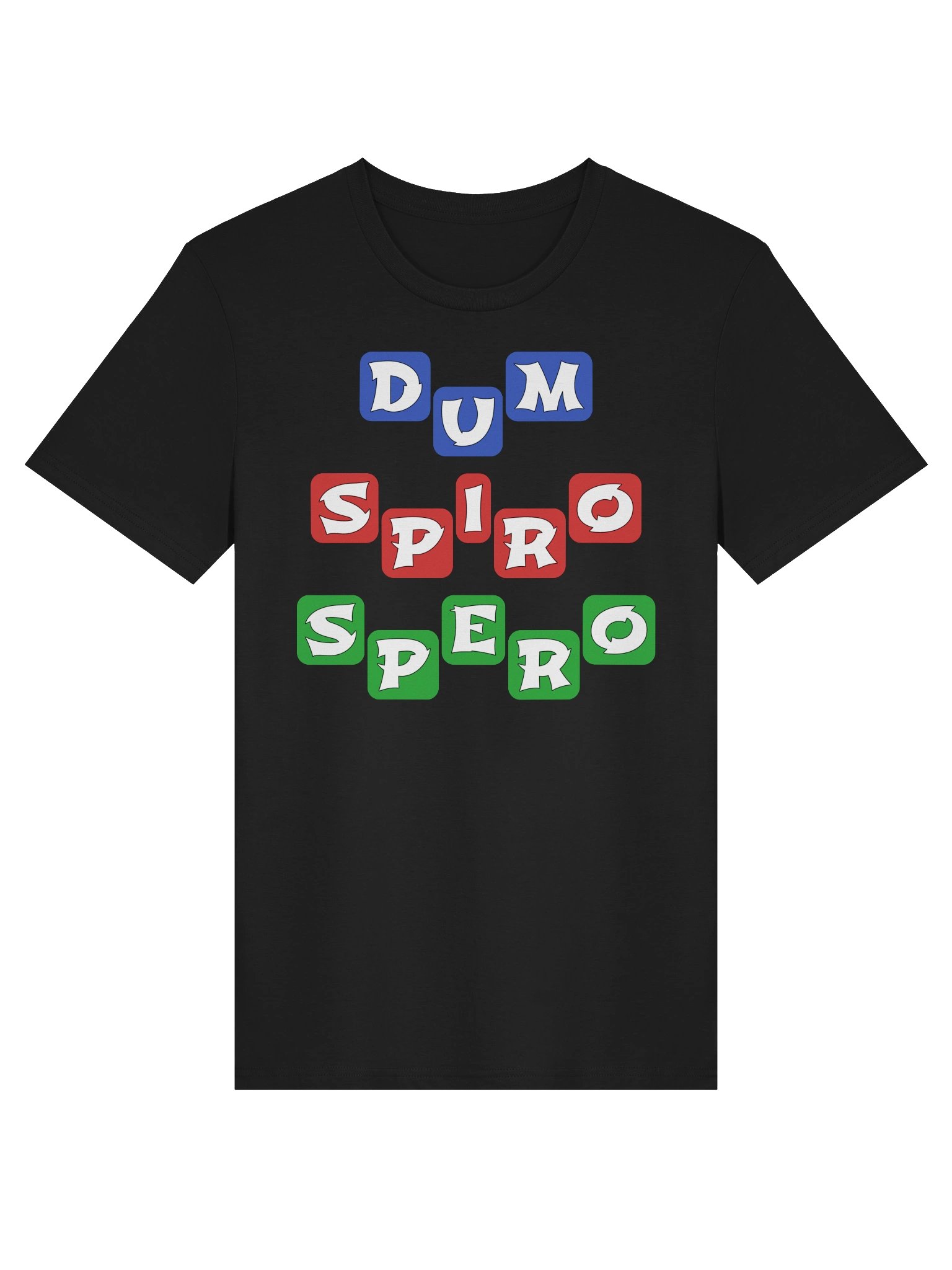 Dum Spiro Spero Latin Quote Unisex Organic Cotton Graphic T-shirt product image (4)