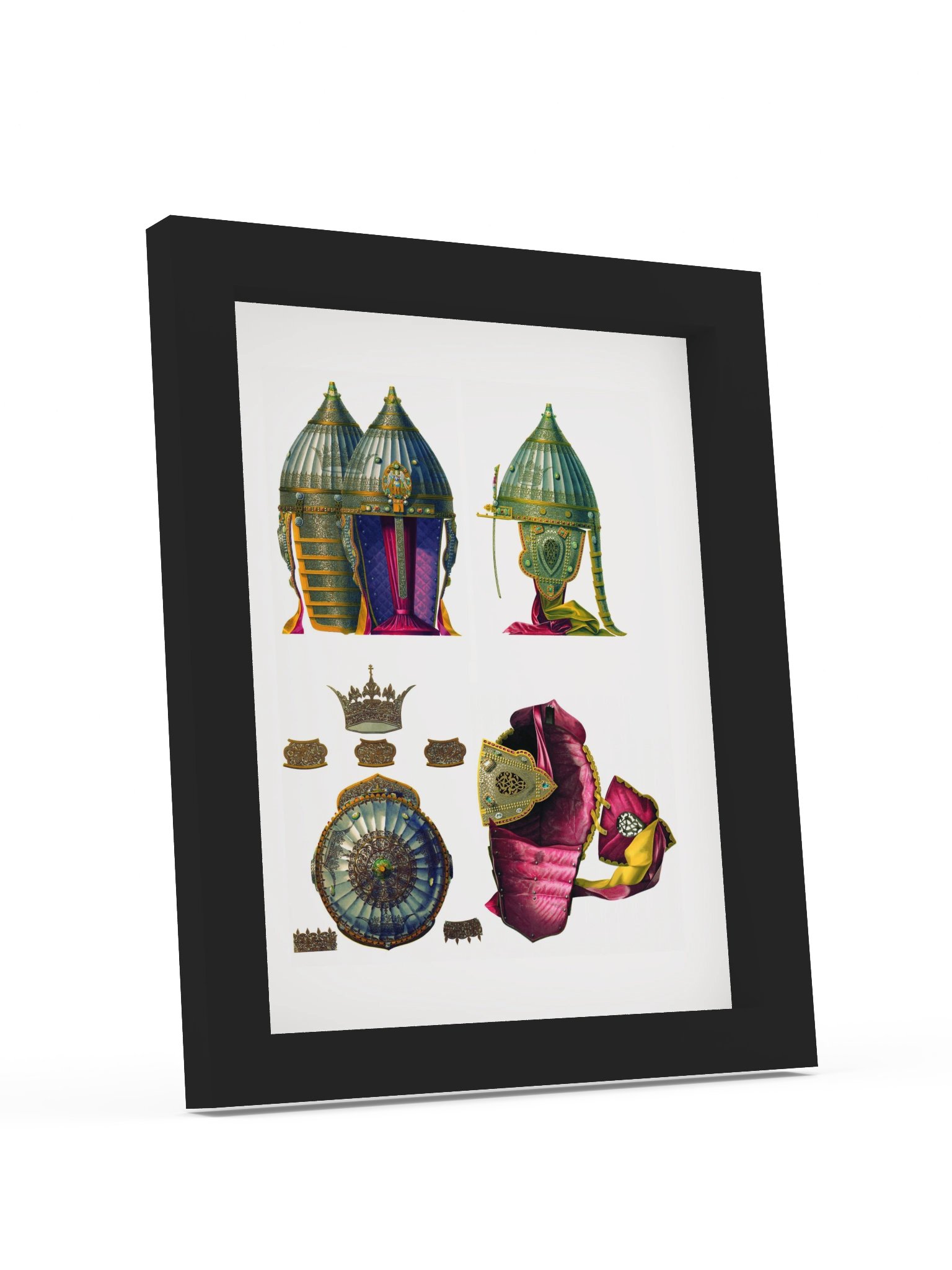 Saint Alexander Nevsky Helmet Framed Print product image (109)