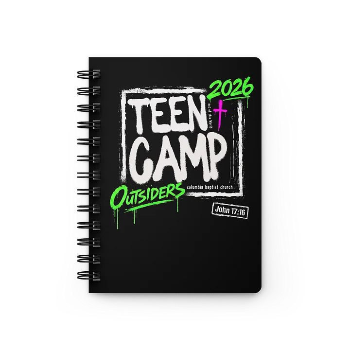 Teen Camp 2026 - Spiral Journal product image (1)