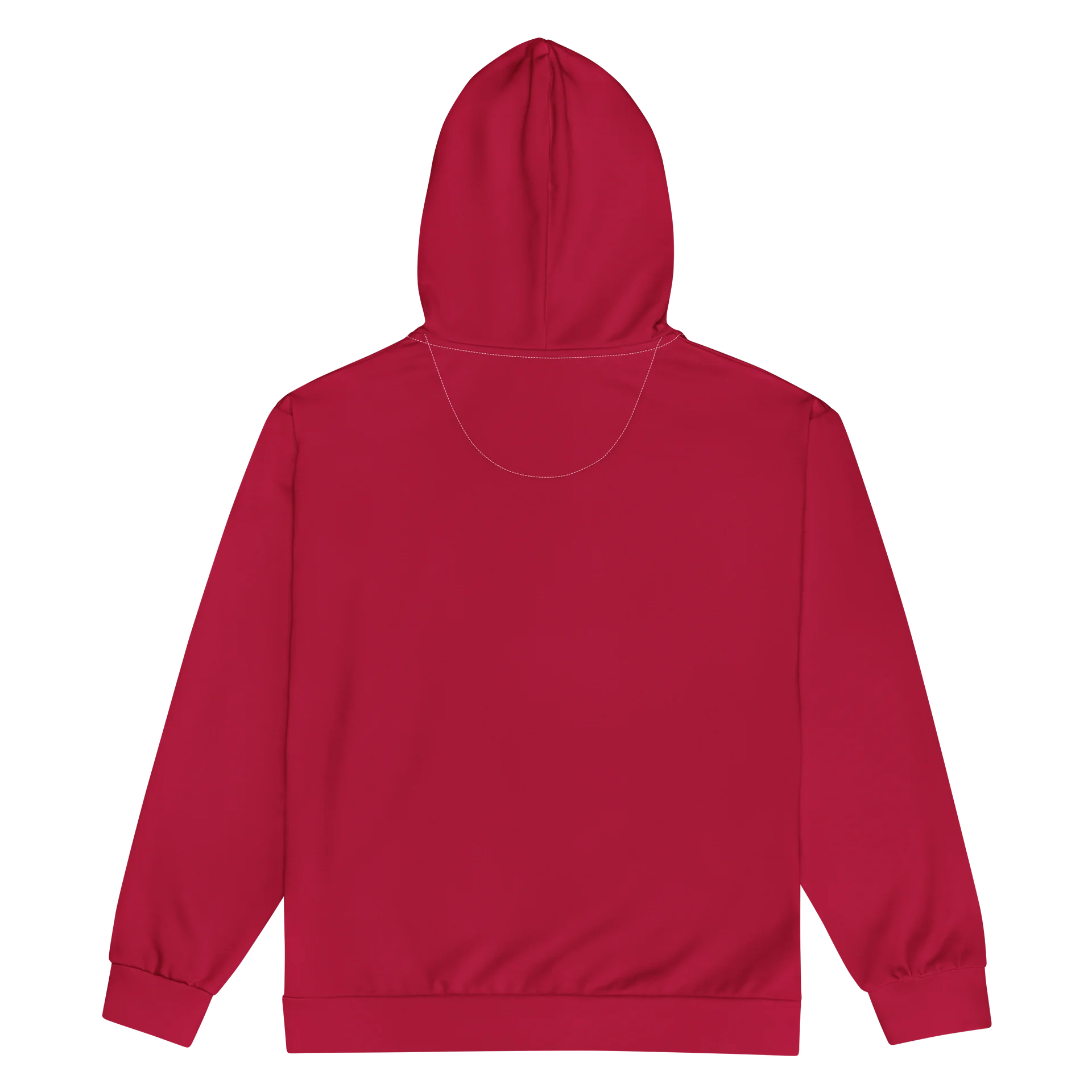 Bold Red All-Over Print Zip Hoodie product image (3)