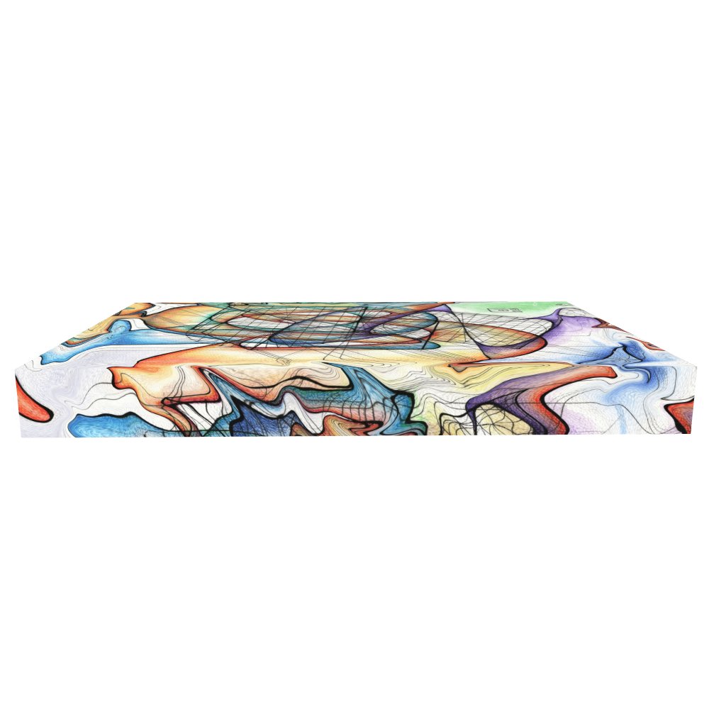 Translucent Heart - Geometric Art Canvas Print product image (4)