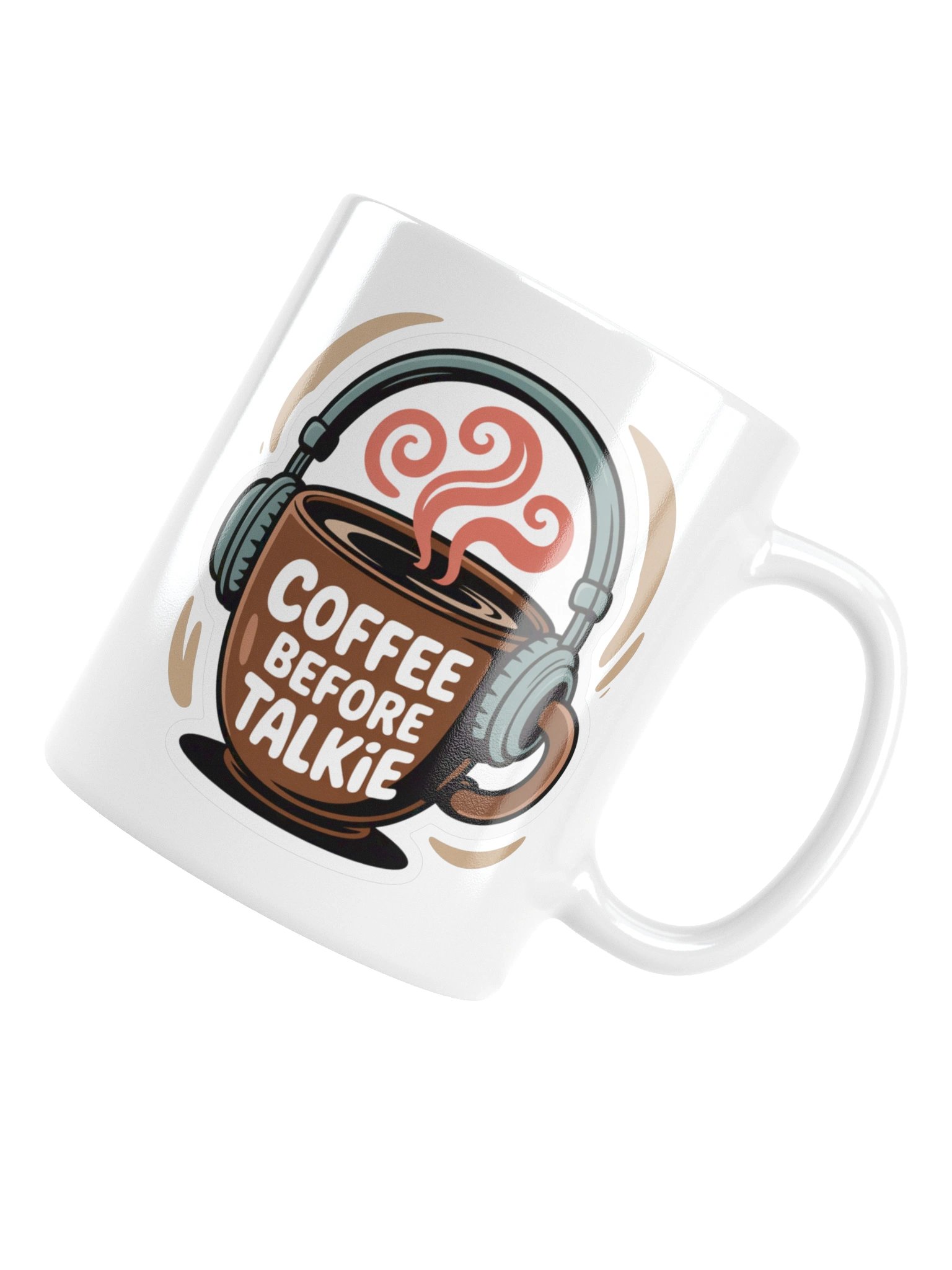 Coffee Before Talkie Funny Mug – Perfect Morning Quote product image (6)