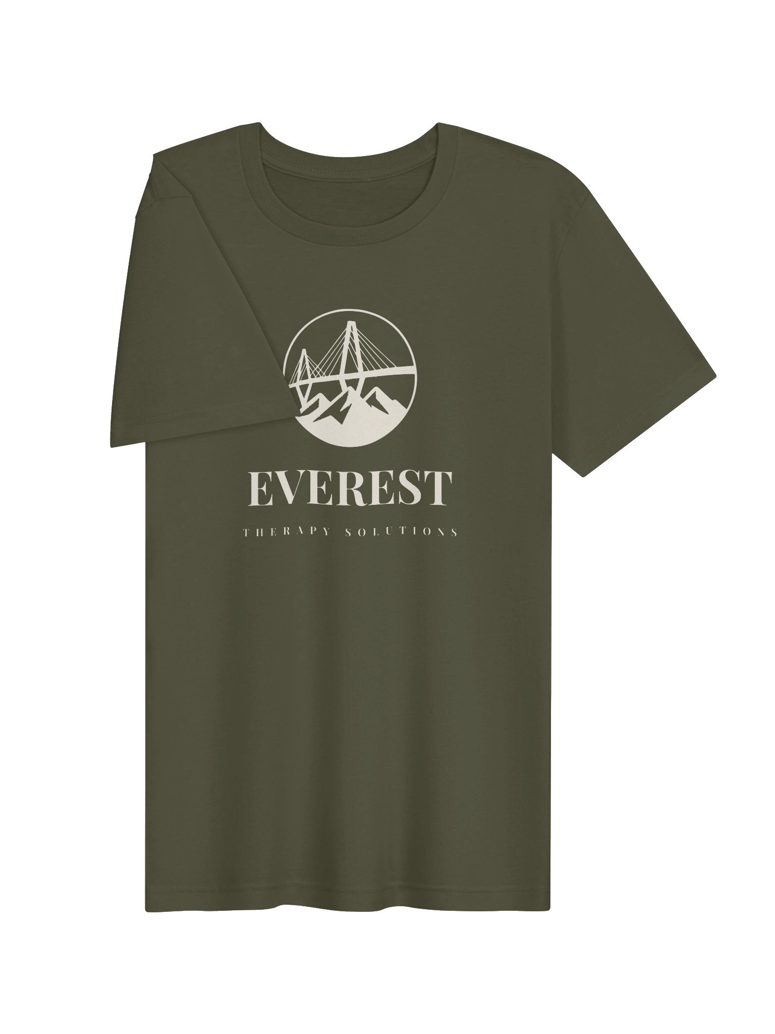 Everest Therapy Solutions — Growth. Connection. Possibility. Tee (Military Green) product image (3)
