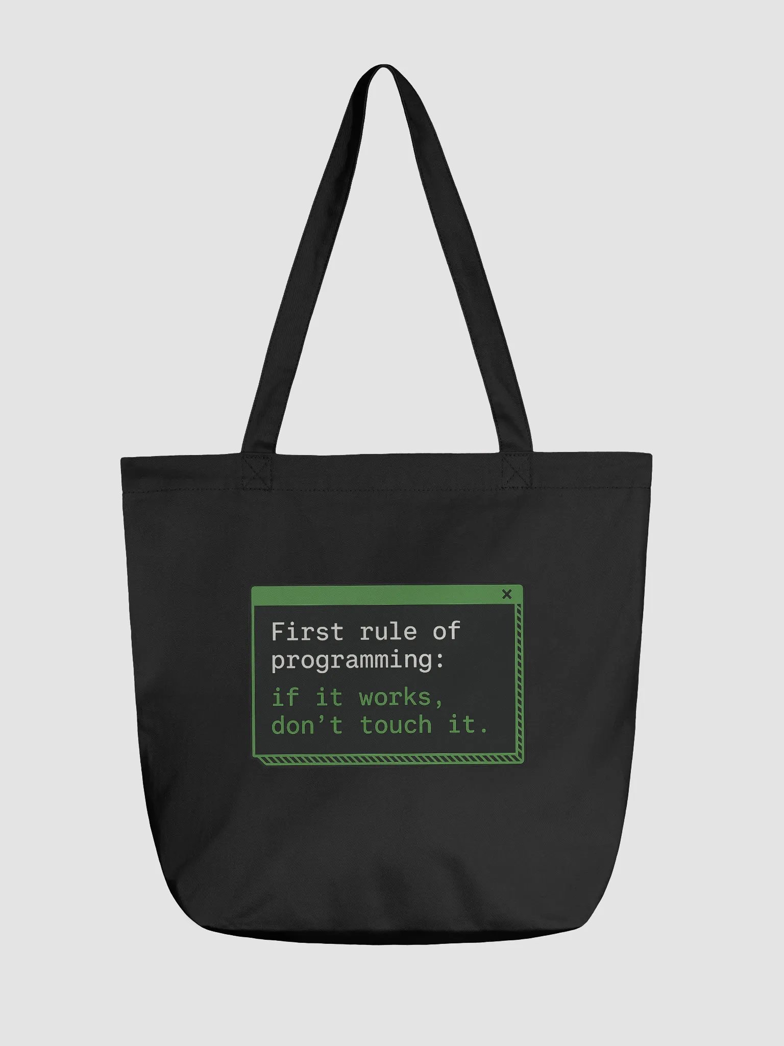 1st Rule of Programming Tote Bag product image (1)