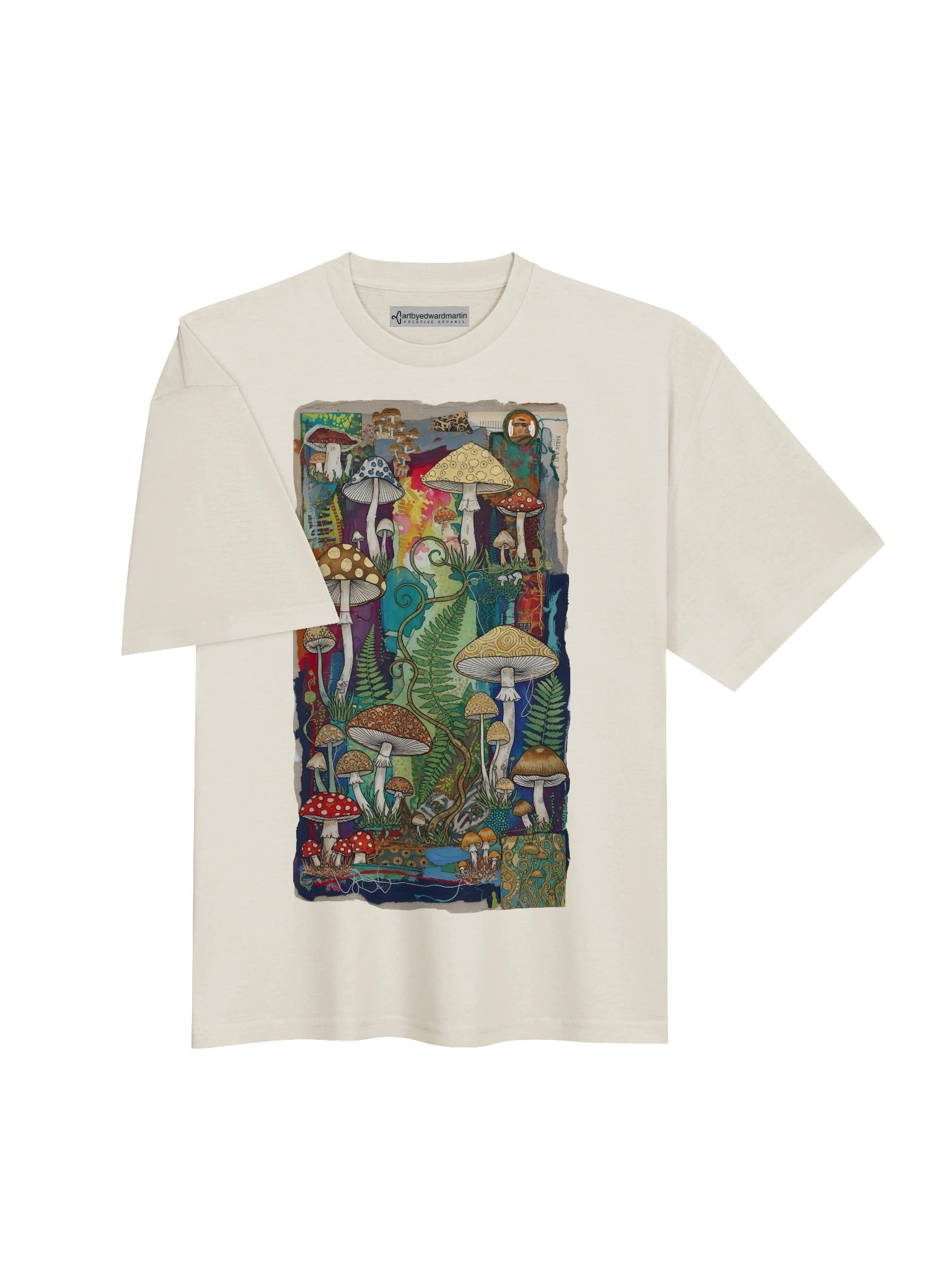 The Mycelium Muse Oversized Tee product image (5)