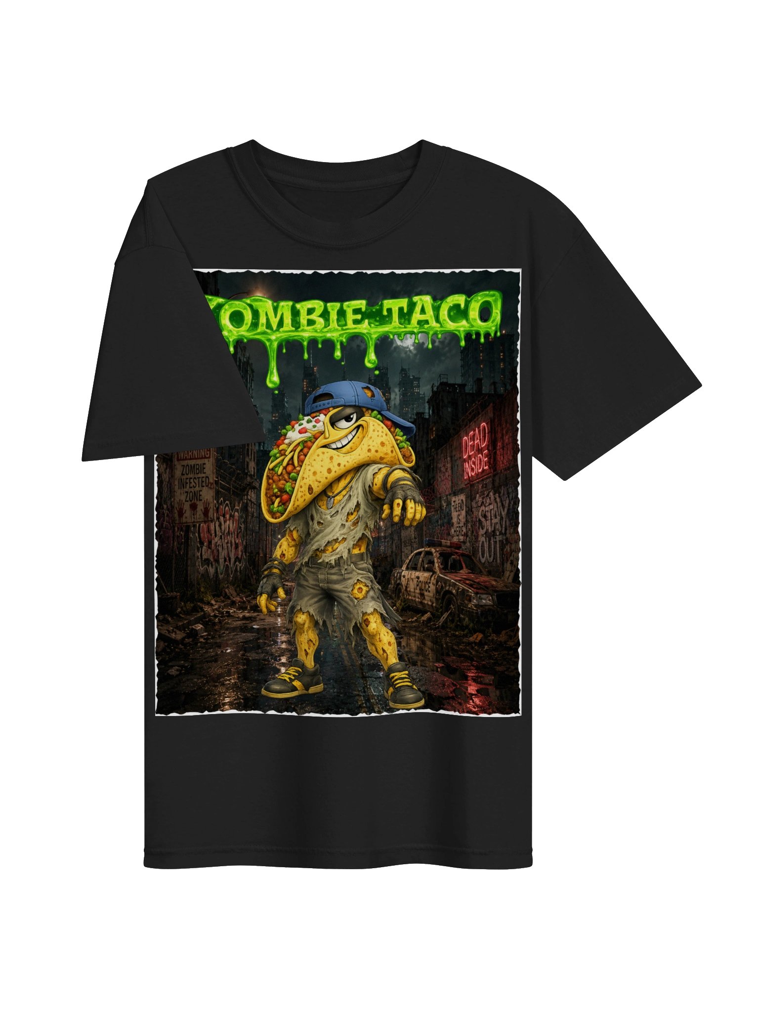 Zombie Taco Night T-Shirt - The Taco family product image (35)