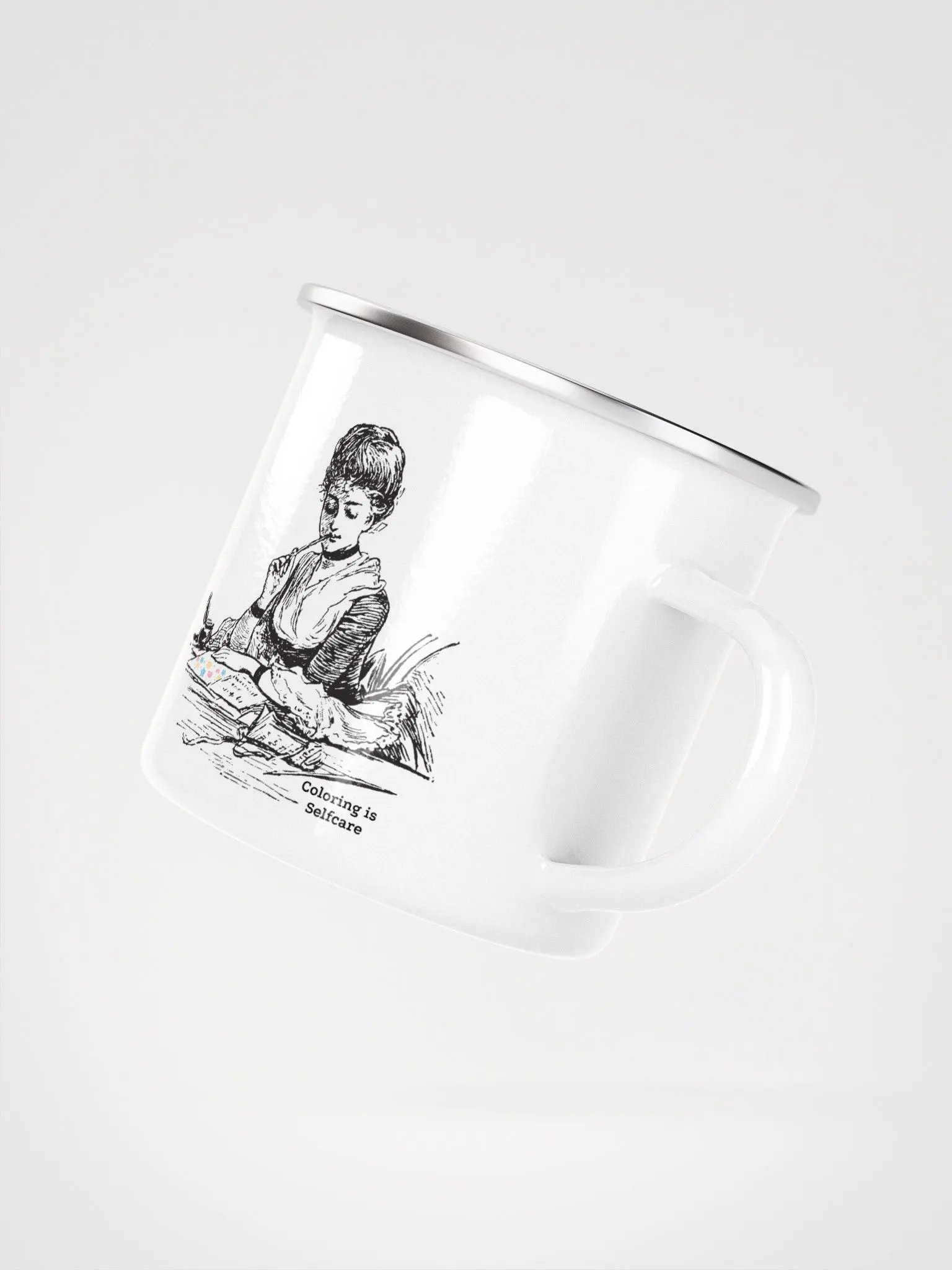 Coloring Selfcare Mug product image (3)