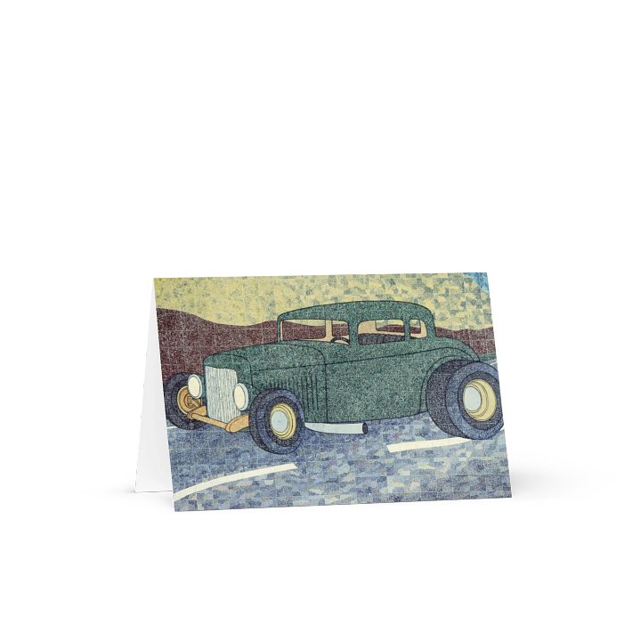 Green Hotrod (2002) Greeting Card product image (2)