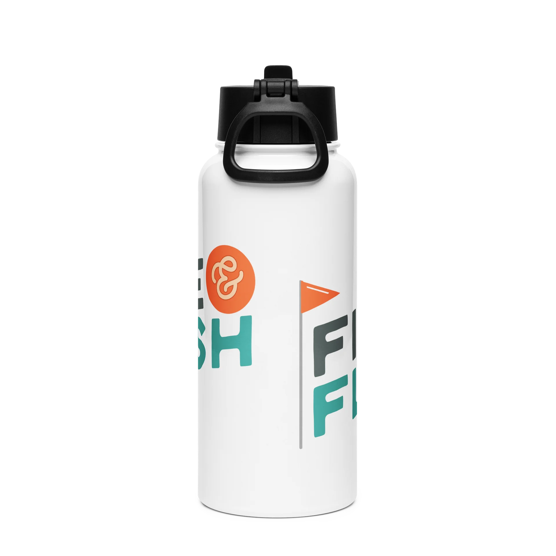F&F Flag Stainless Steel Water Bottle with a Straw Lid product image (4)