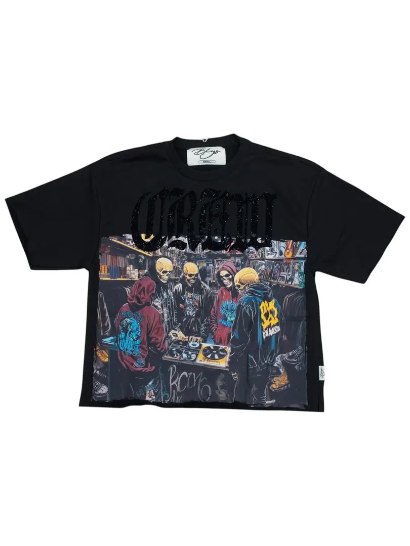 Bkys Skull Crew Cropped Tee product image (1)
