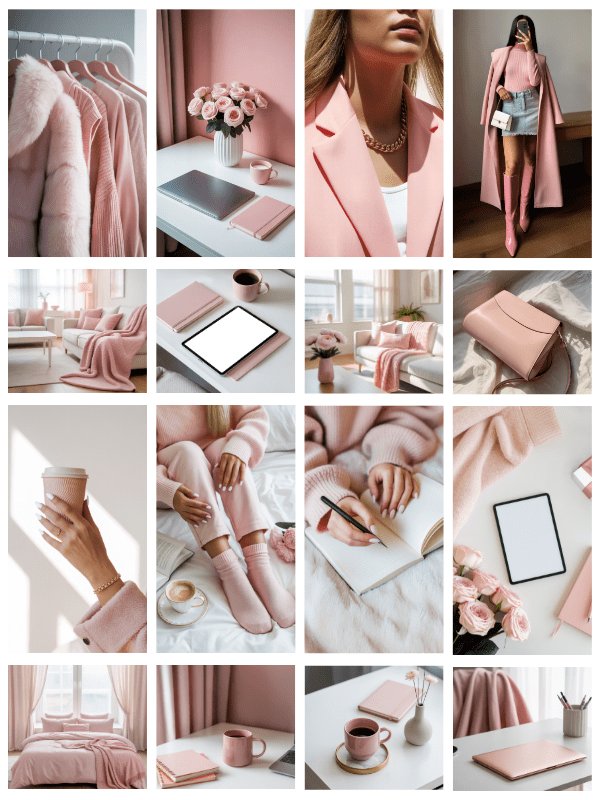 MRR & PLR Pink Aesthetic Stock Photos product image (2)