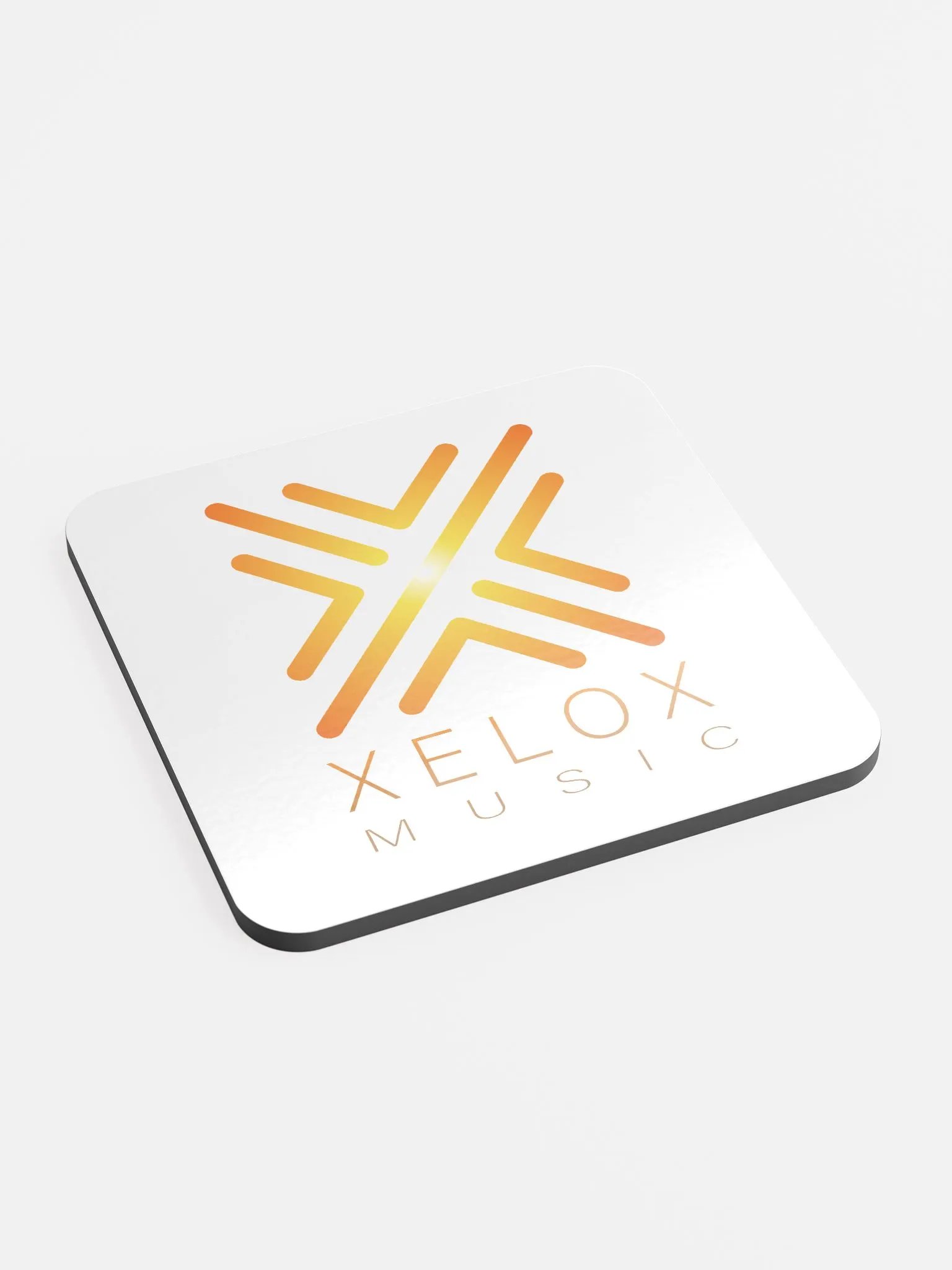 Golden Xelox Music Logo Coaster product image (2)