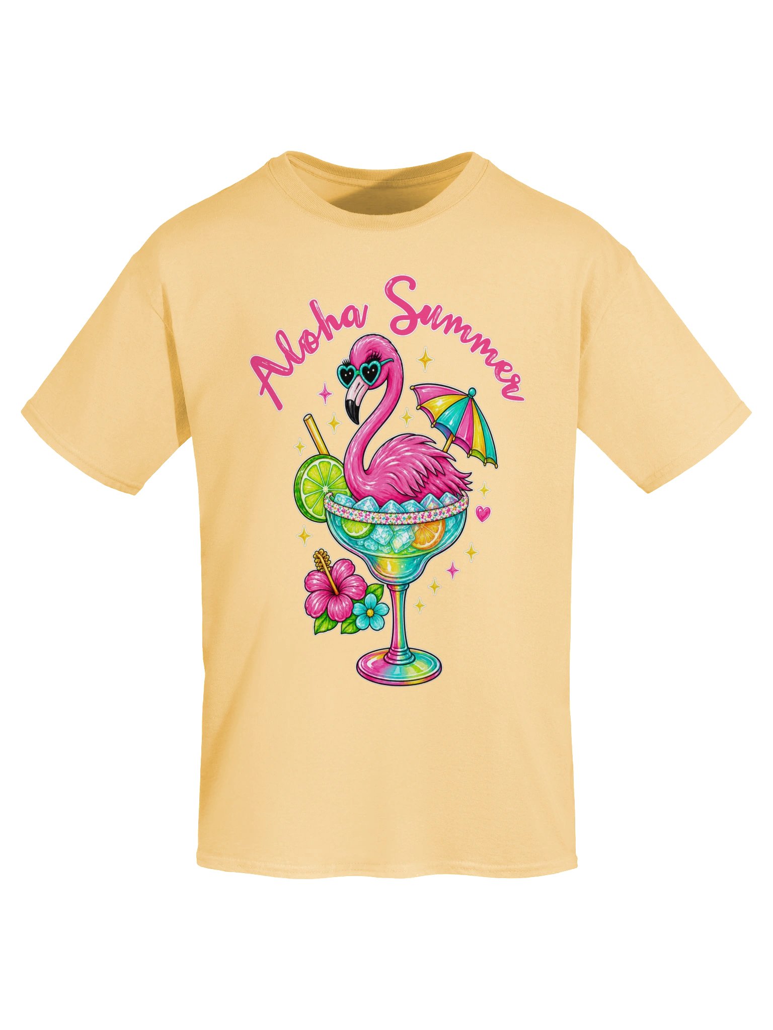 Aloha Summer Flamingo Tee product image (43)