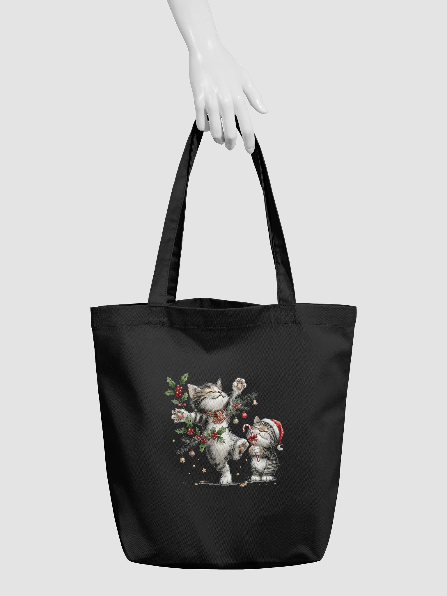 Christmas Cats Tote Bag product image (5)