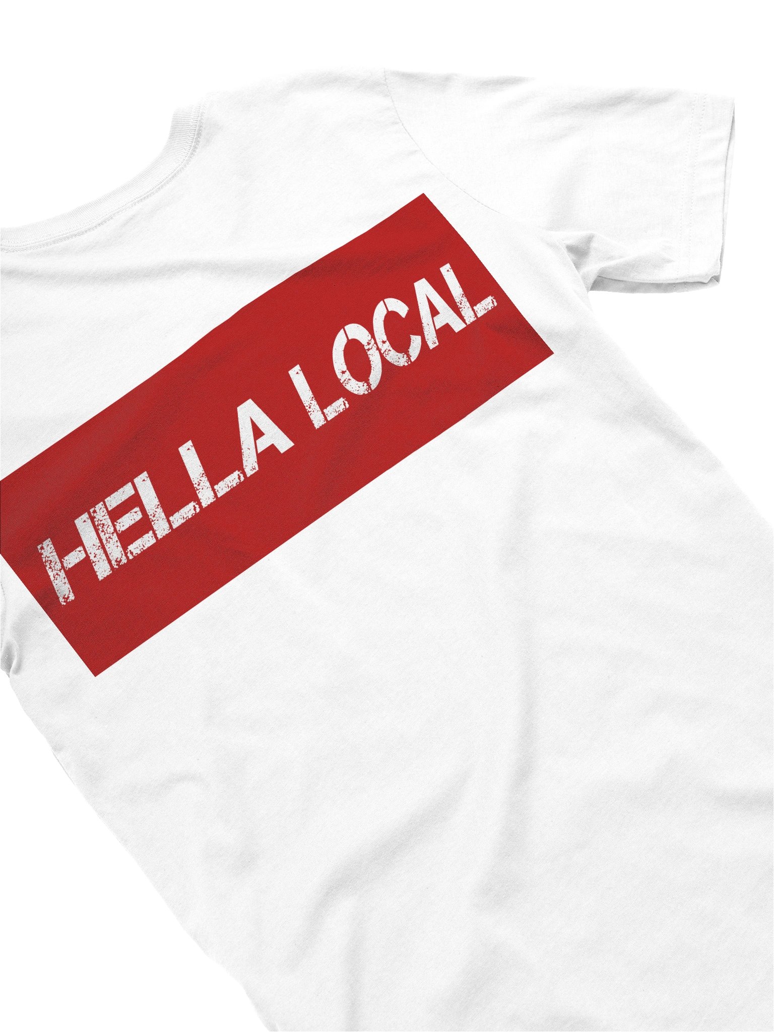 Hella Local White Tee product image (5)