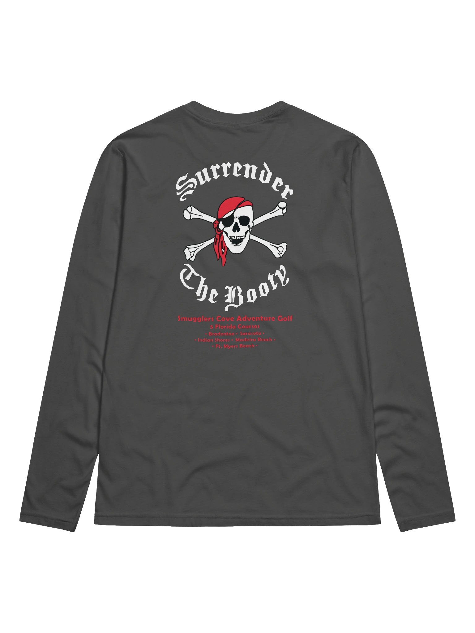 "Surrender the Booty" - Longsleeve Fitted T-Shirt product image (4)