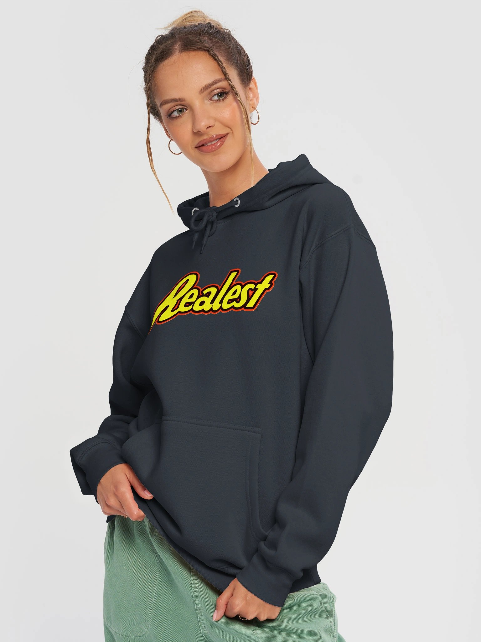 Realest Classic Hoodie - Original Yellow/Orange/Brown Edition product image (3)
