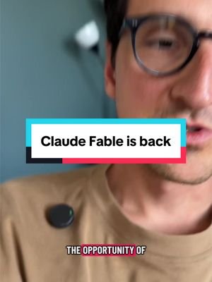 Claude fable is back. Act accordingly  Thank you Anthropic we’re having another productive weekend #developer #programming #coding #claude 