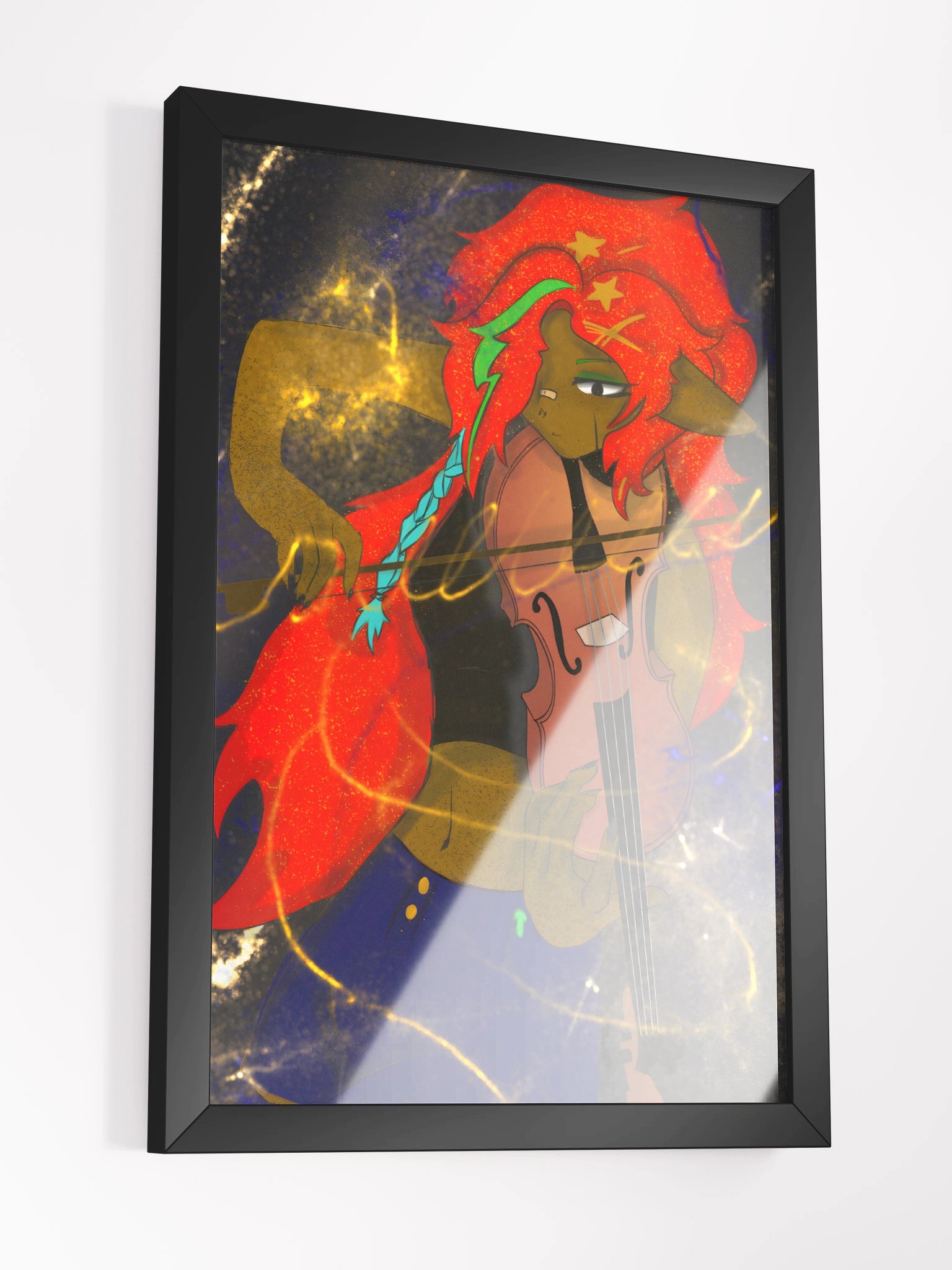 Peppersoda Player Framed Matte Poster product image (3)