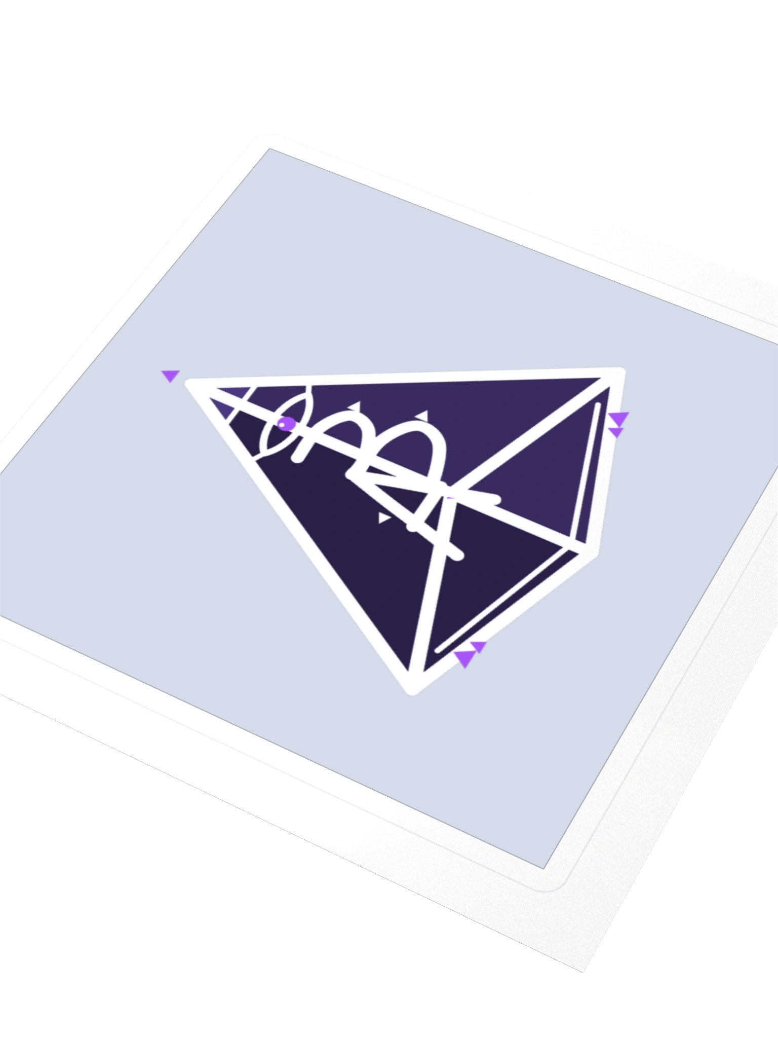 AP-3 Pyramid — Block Sticker product image (3)