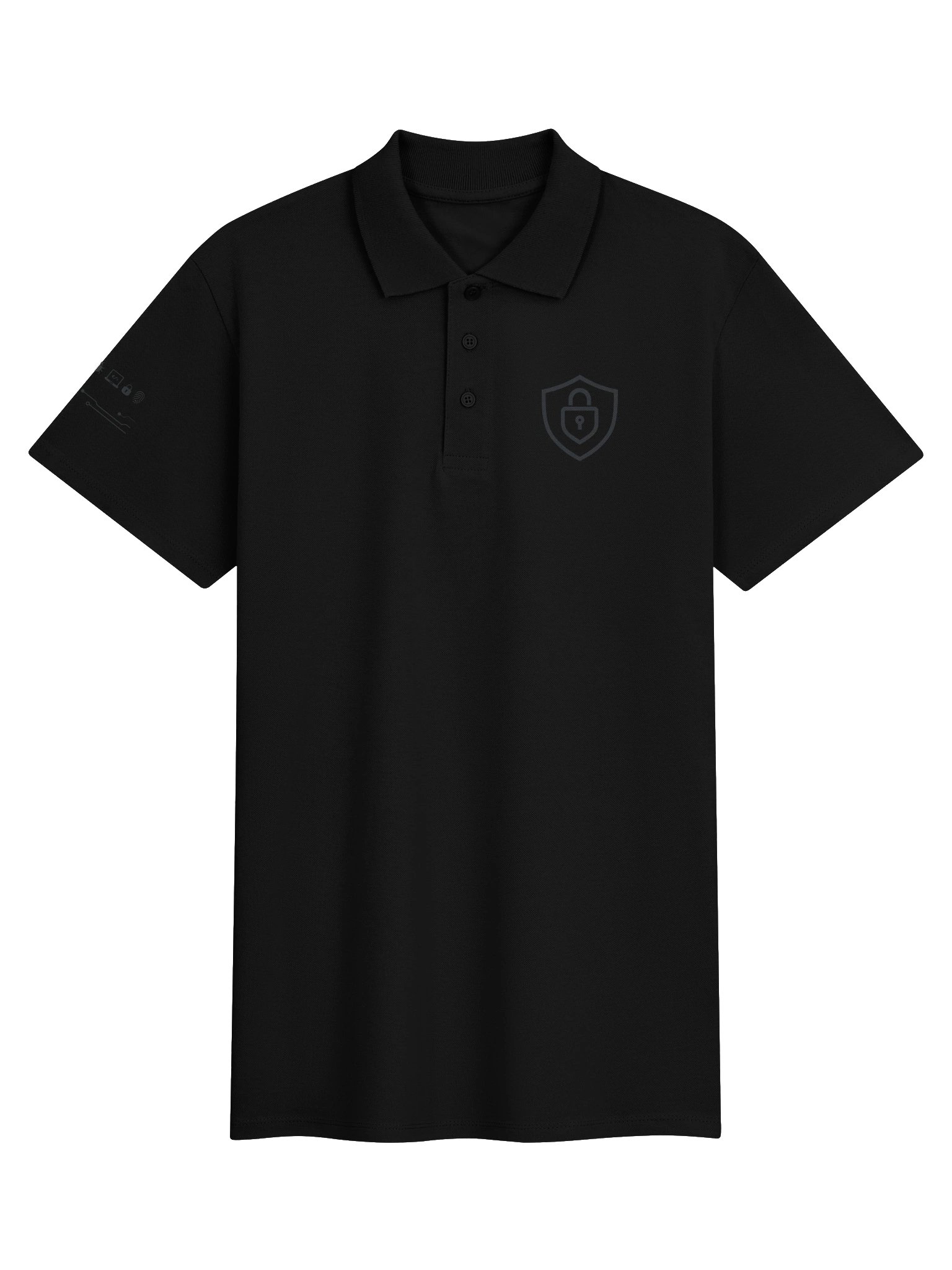 Polo Escudo · Black Edition · Capa 8 · byte_shield product image (1)