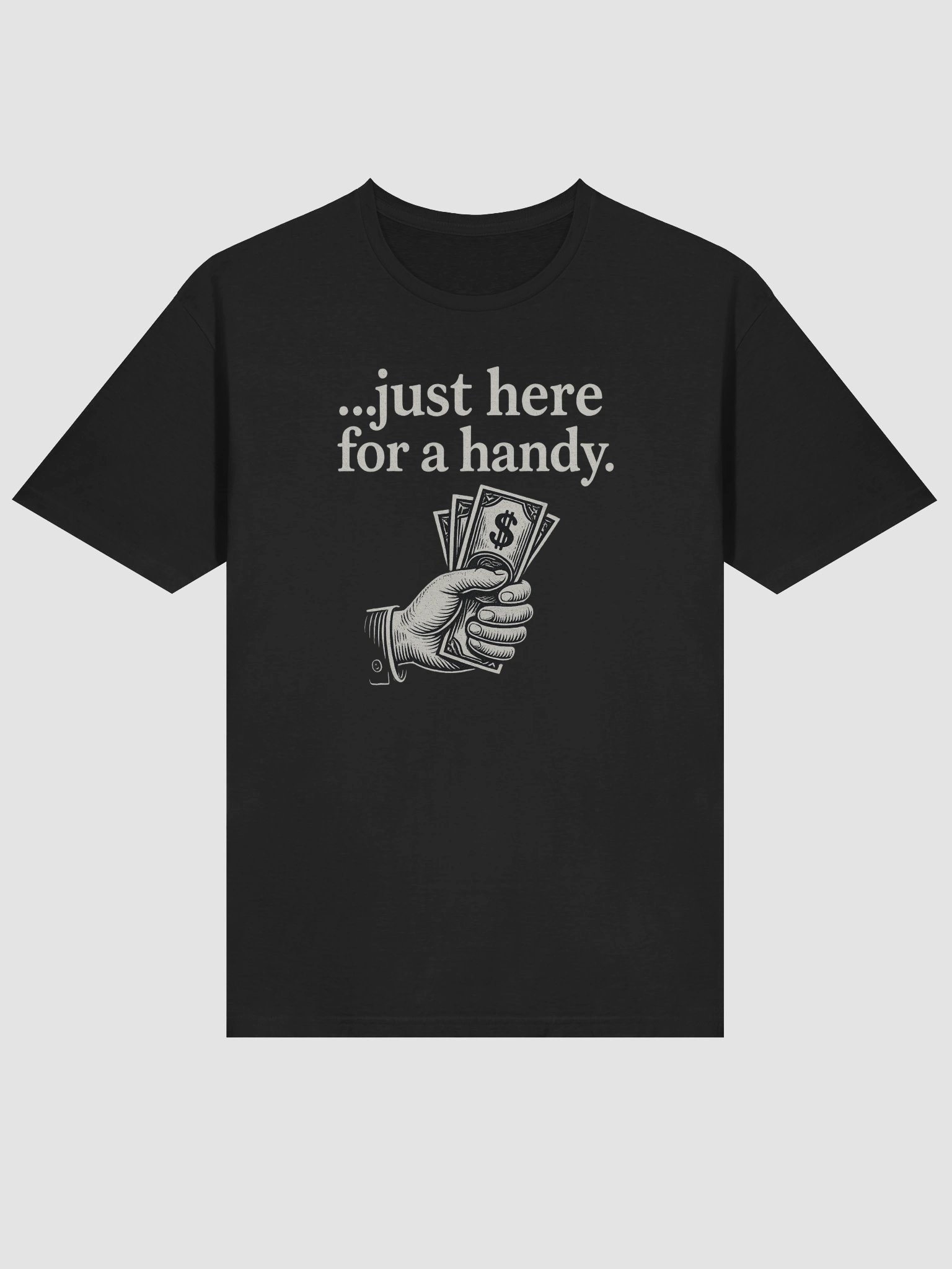 Just Here for a Handy Premium Mens T-Shirt product image (5)