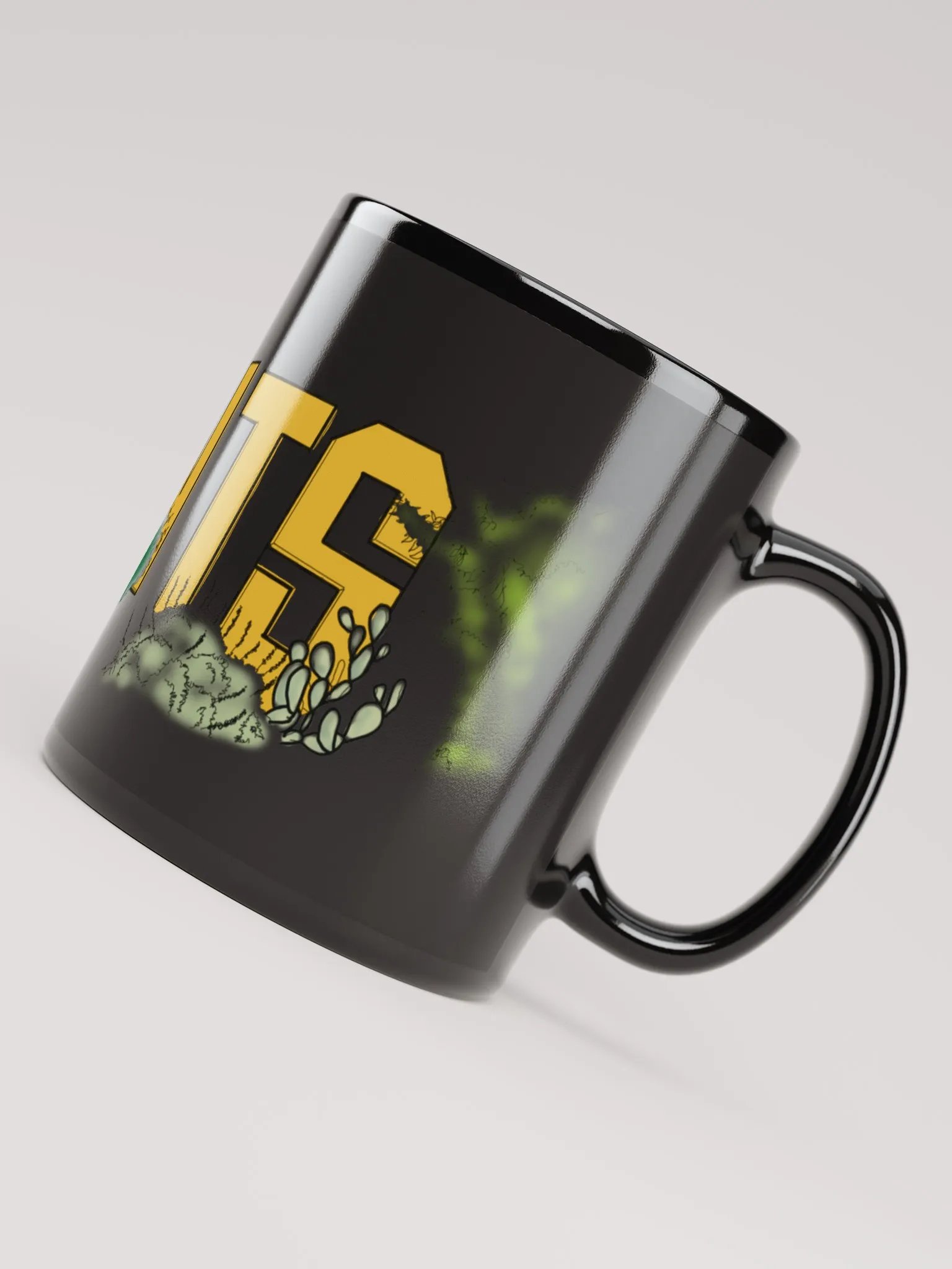 Giant PLANTS Sign Mug (Black) product image (4)