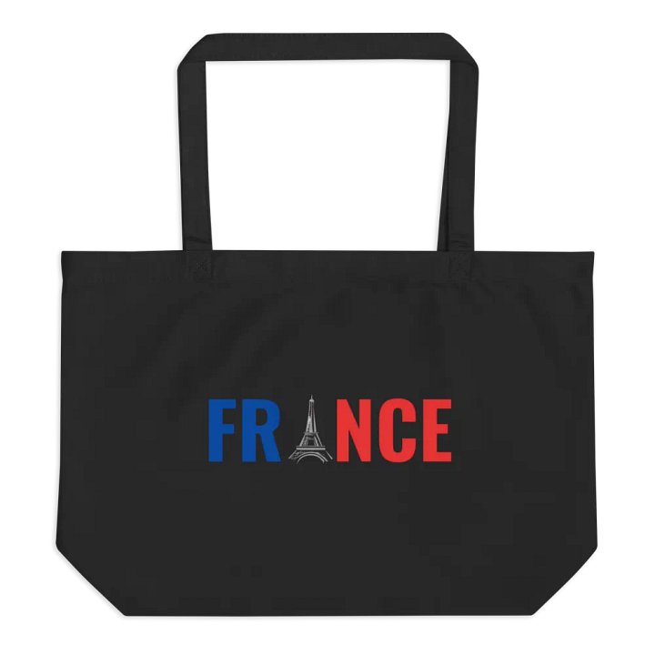 Eiffel Tower France Flag Eco Tote product image (1)