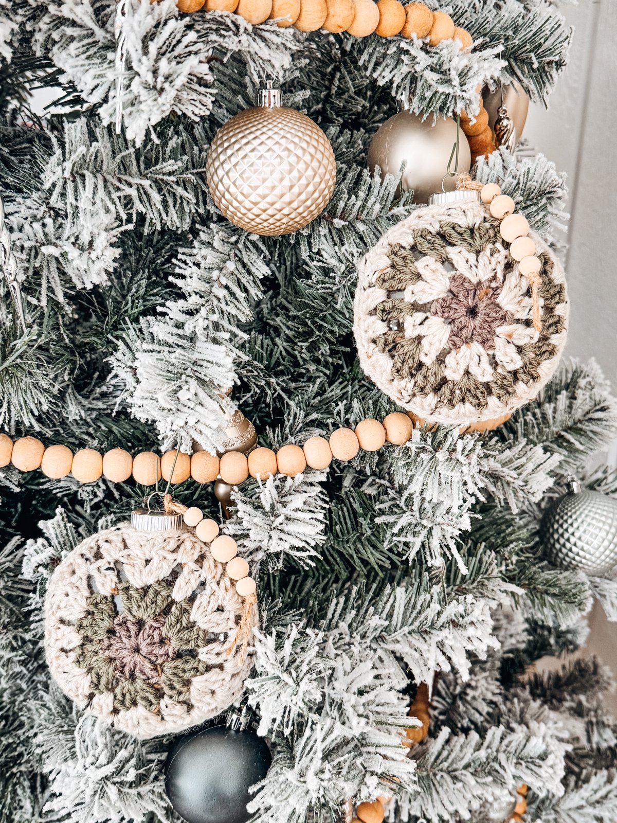Granny Crochet Hexagon Bauble Ornament Tutorial product image (3)