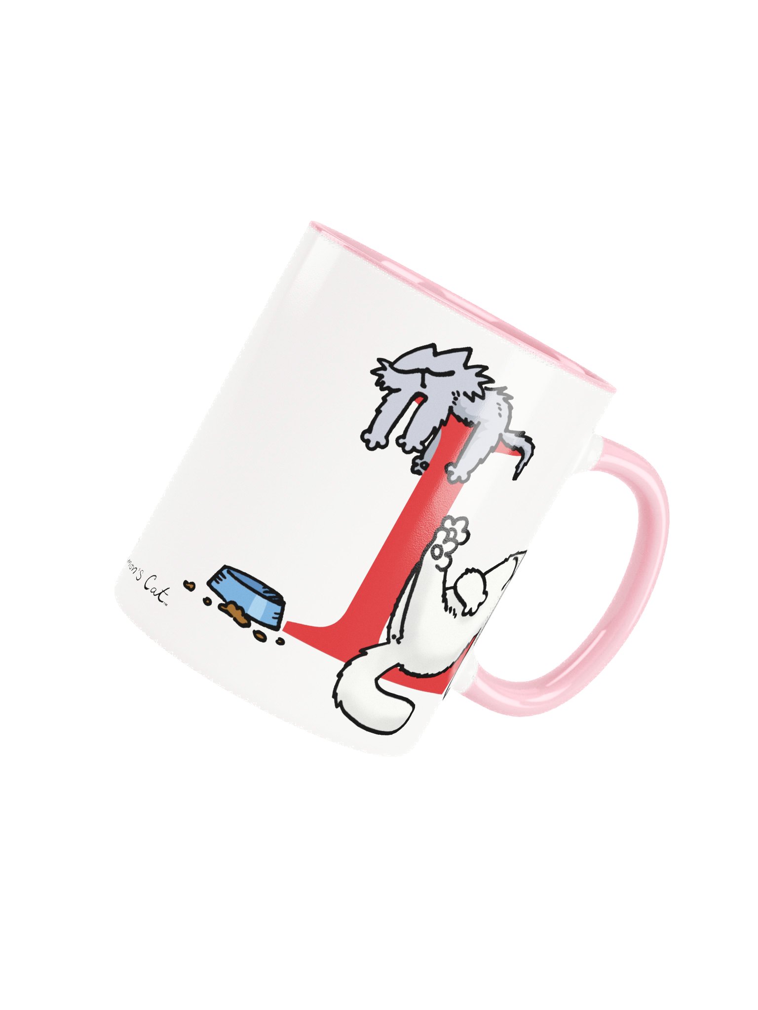 Cat Monogram Mug - L product image (4)