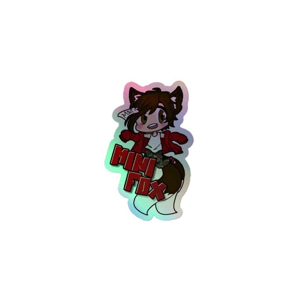 TheMini Holo Sticker product image (1)