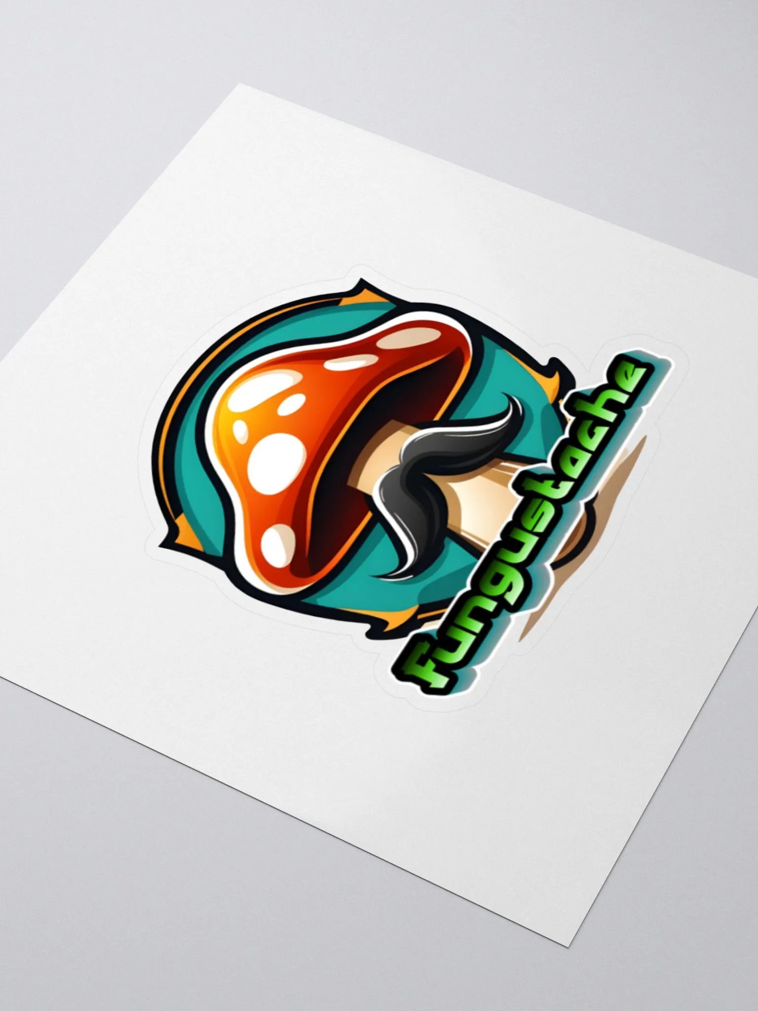 Fungustache Vinyl Stickers product image (3)