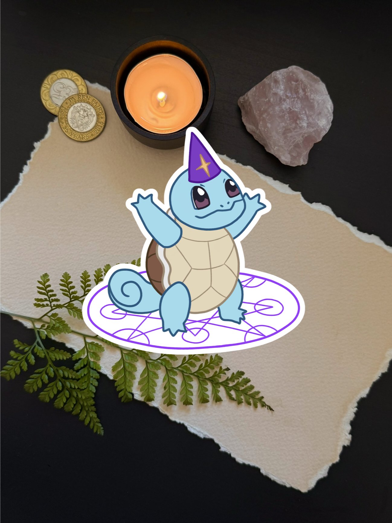 Turtle Squirt - Summoning Pocket Friends 2.75" Sticker product image (1)