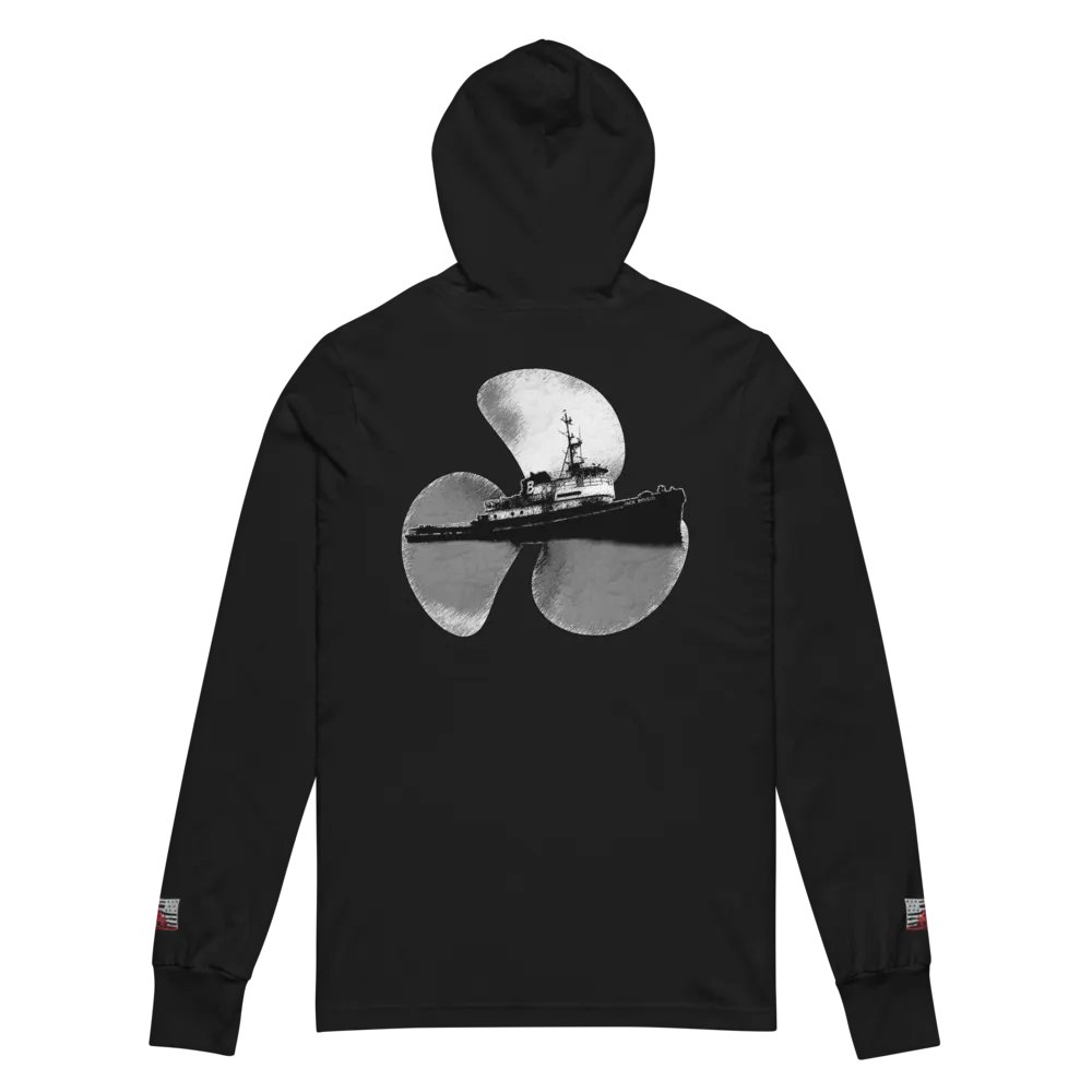 Three blade prop & Jack tug hoodie Tee product image (5)