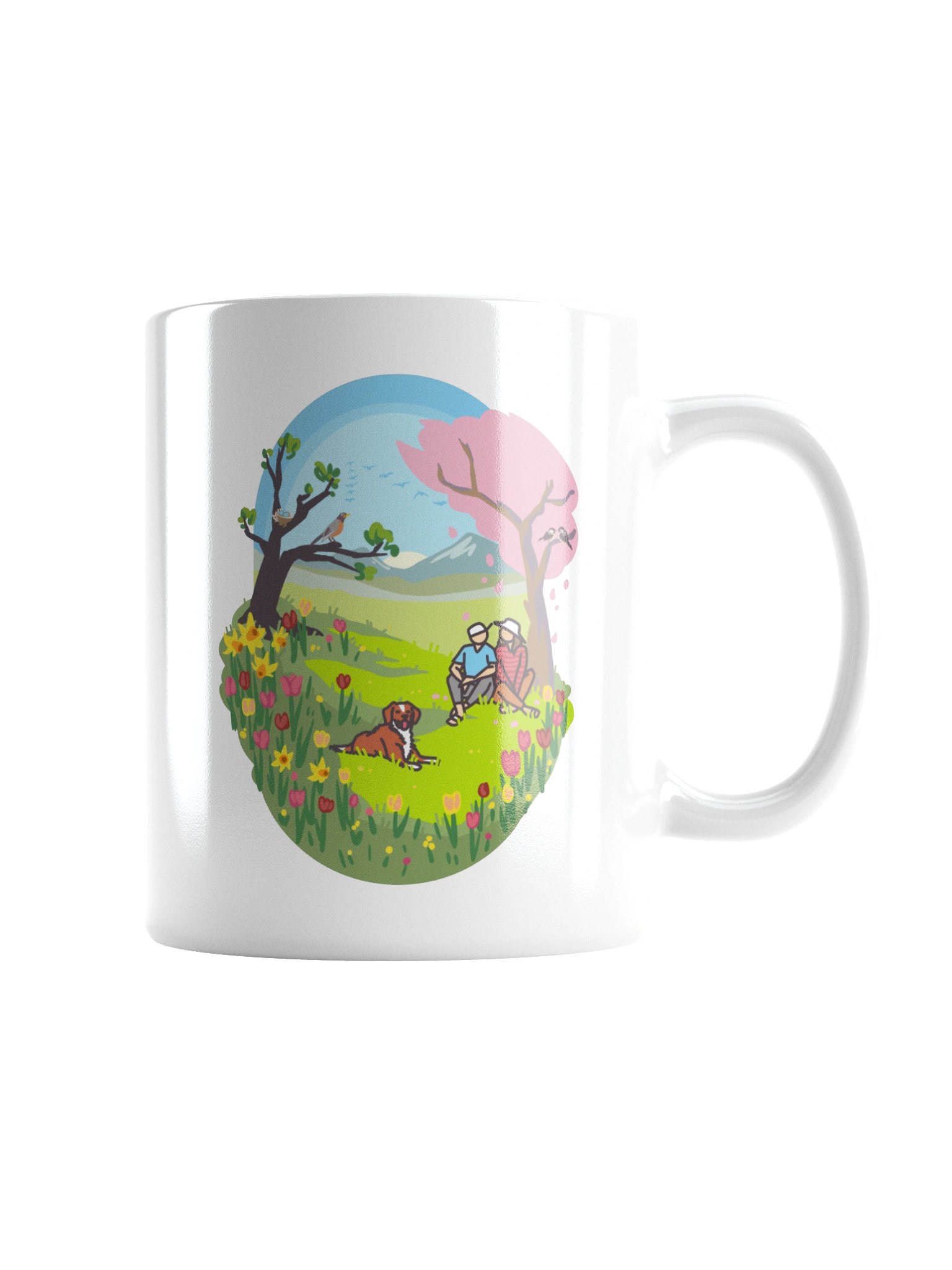 I CHOOSE CANADA, SPRING EDITION MUG by Claus Kellerman POV product image (1)