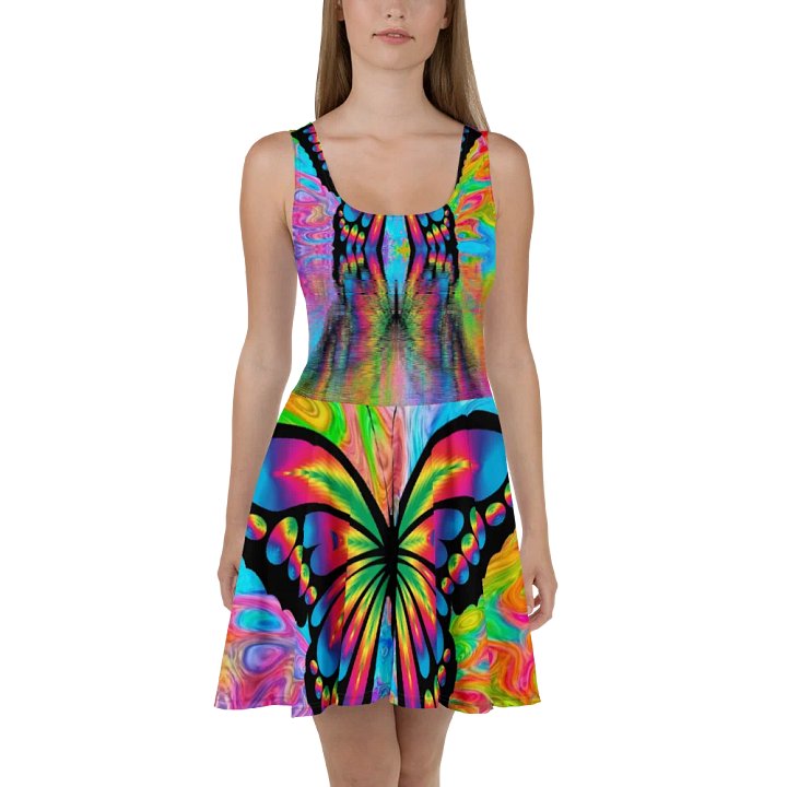 'Butterflies' Skater Dress product image (2)